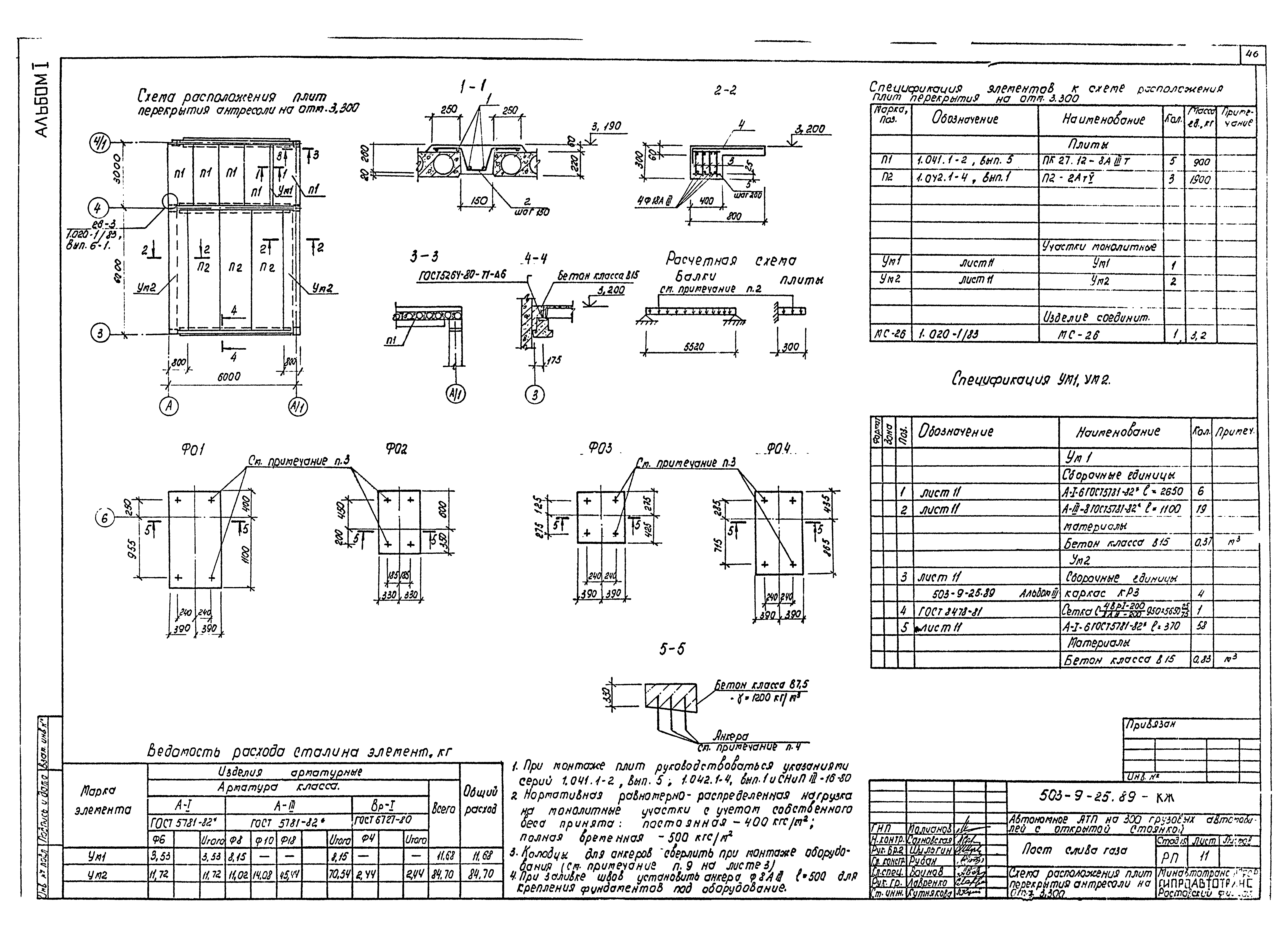 Типовой проект 503-9-25.89