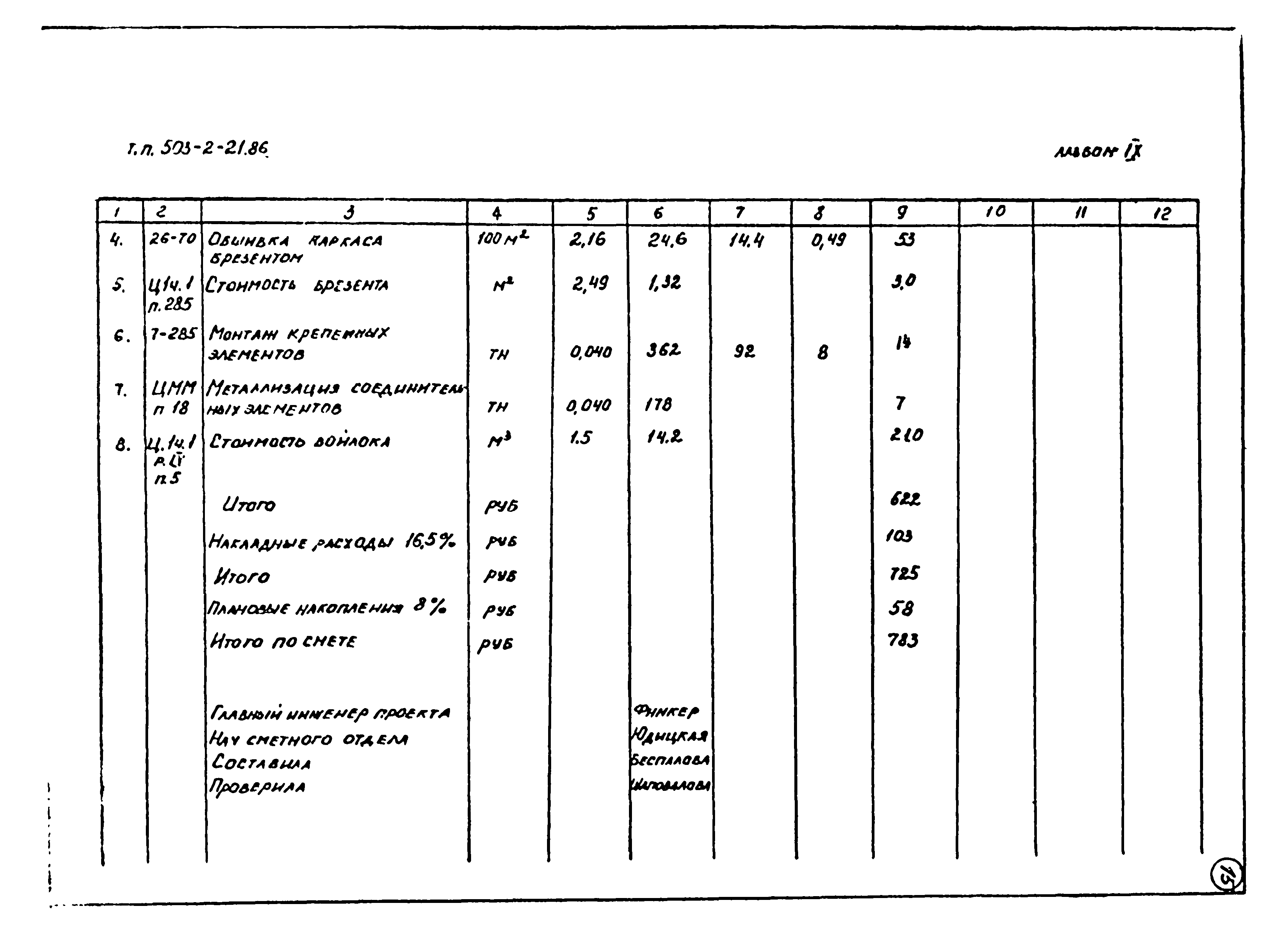 Типовой проект 503-2-21.86