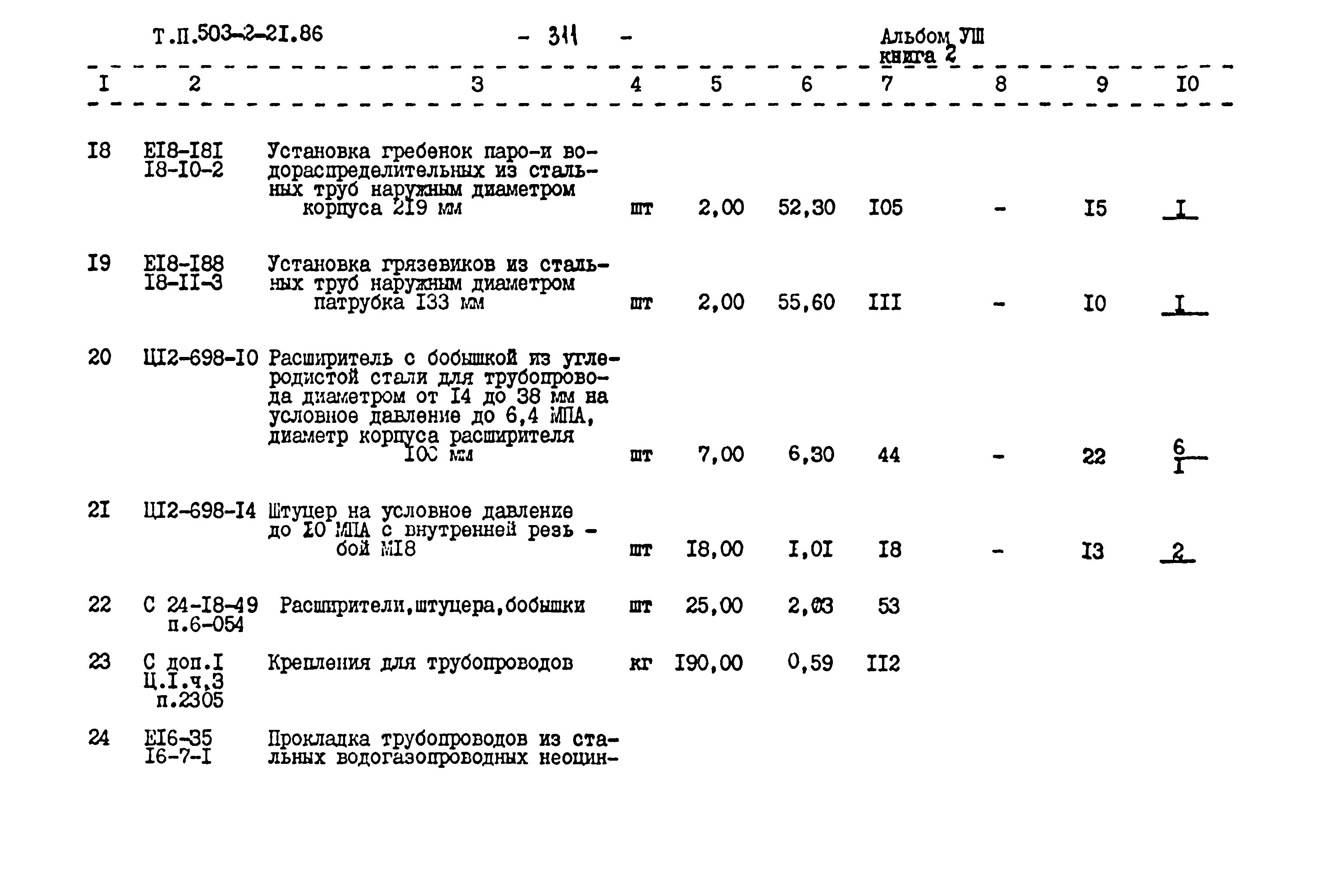 Типовой проект 503-2-21.86