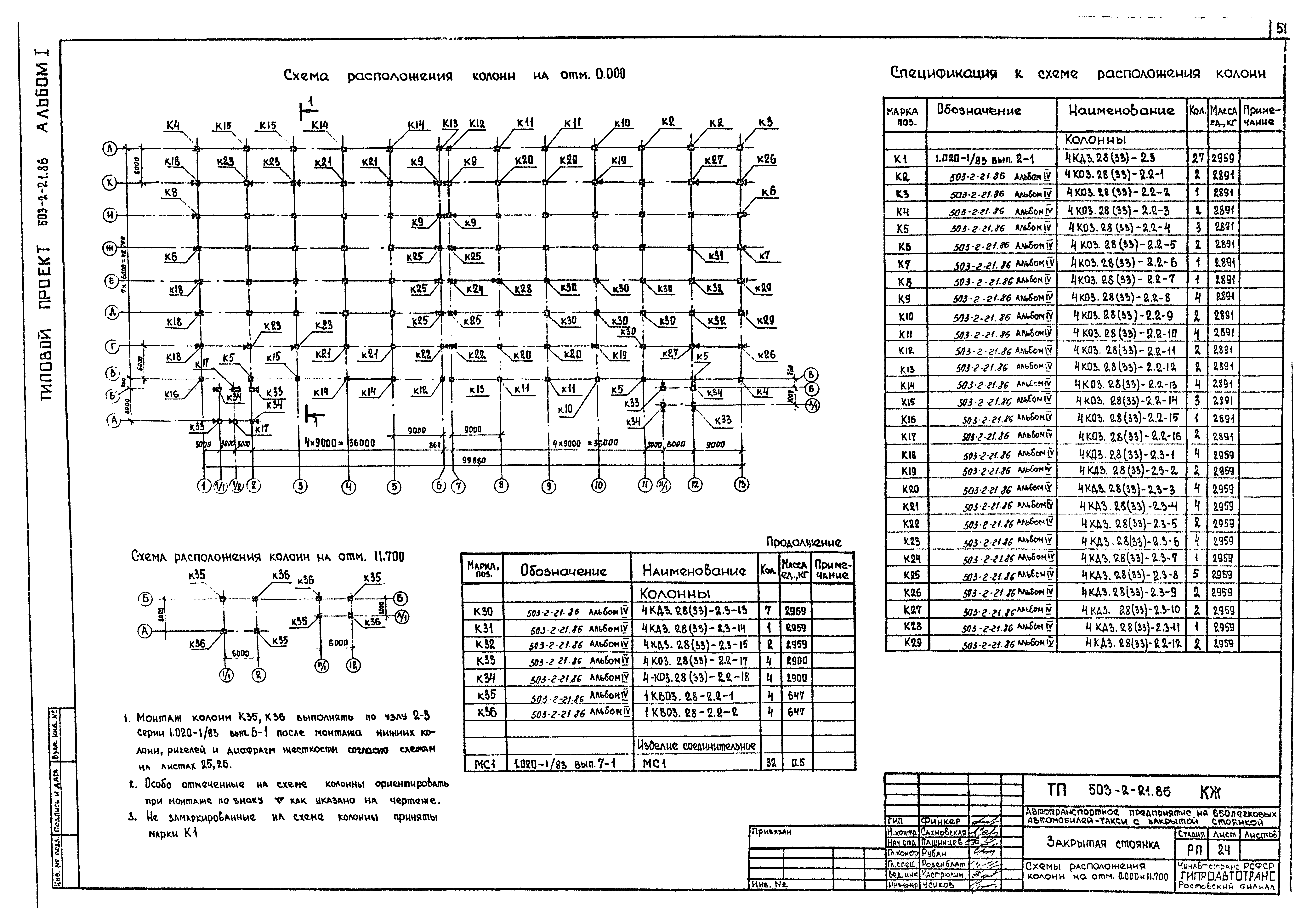 Типовой проект 503-2-21.86
