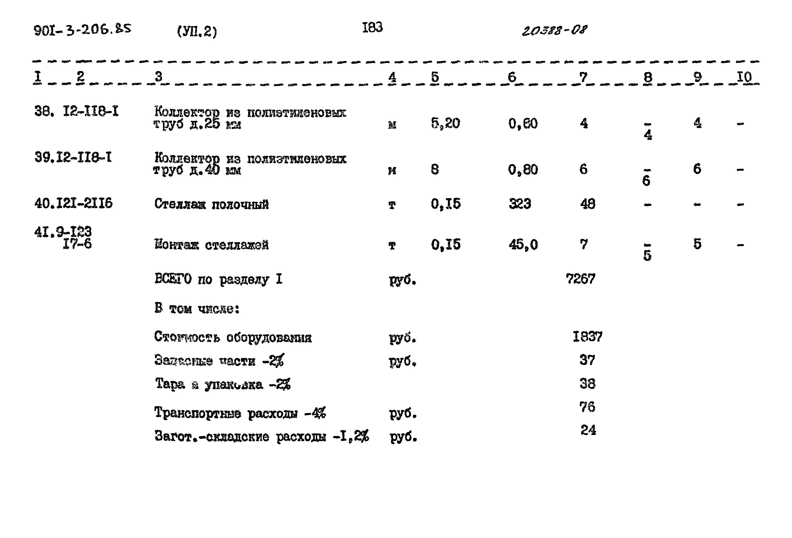 Типовой проект 901-3-206.85