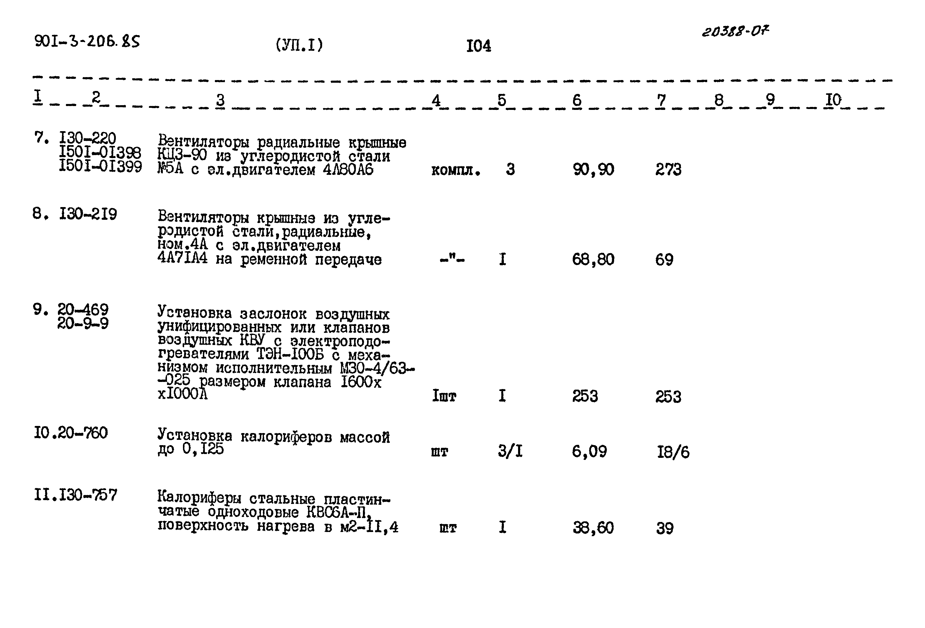Типовой проект 901-3-206.85