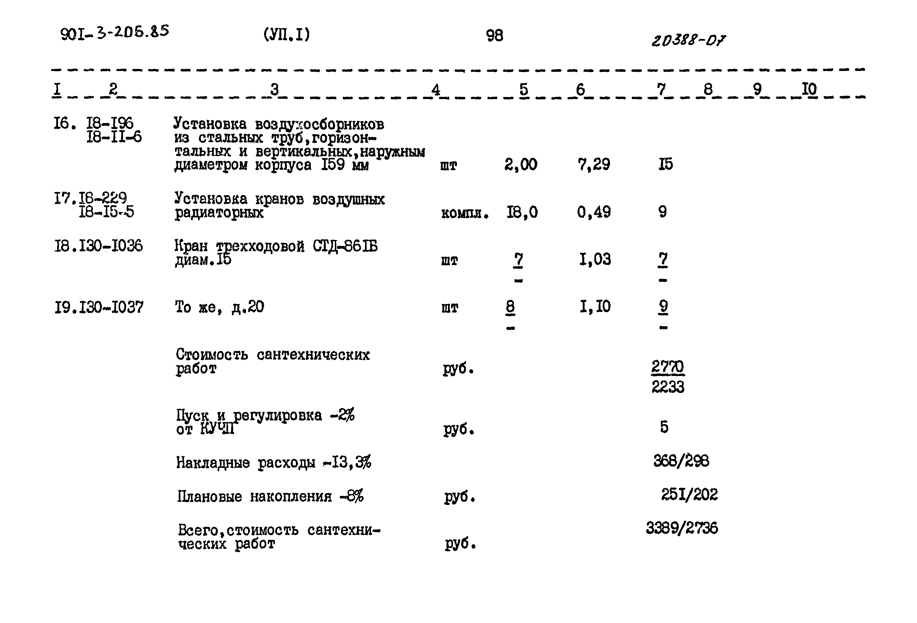 Типовой проект 901-3-206.85