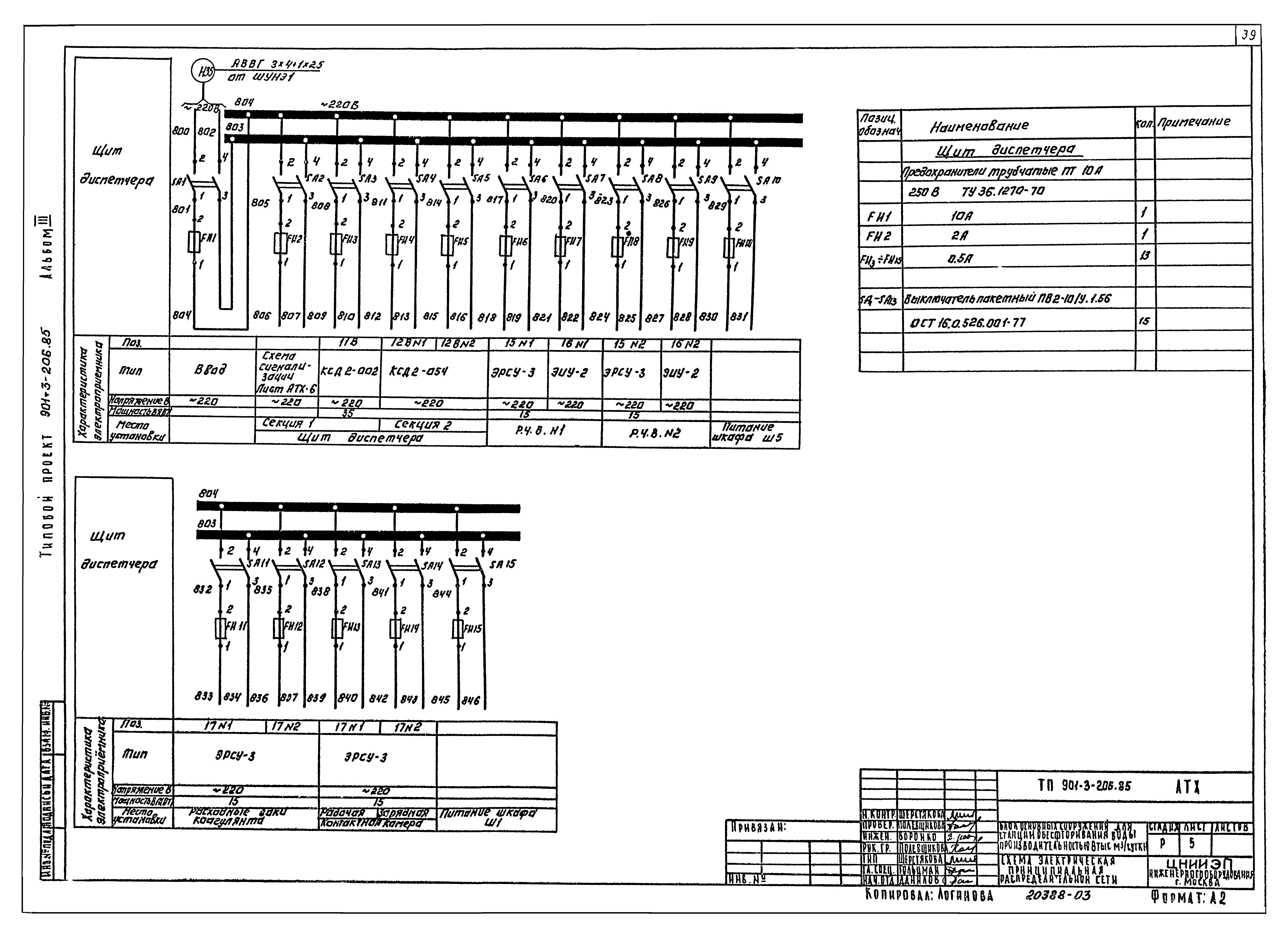 Типовой проект 901-3-206.85
