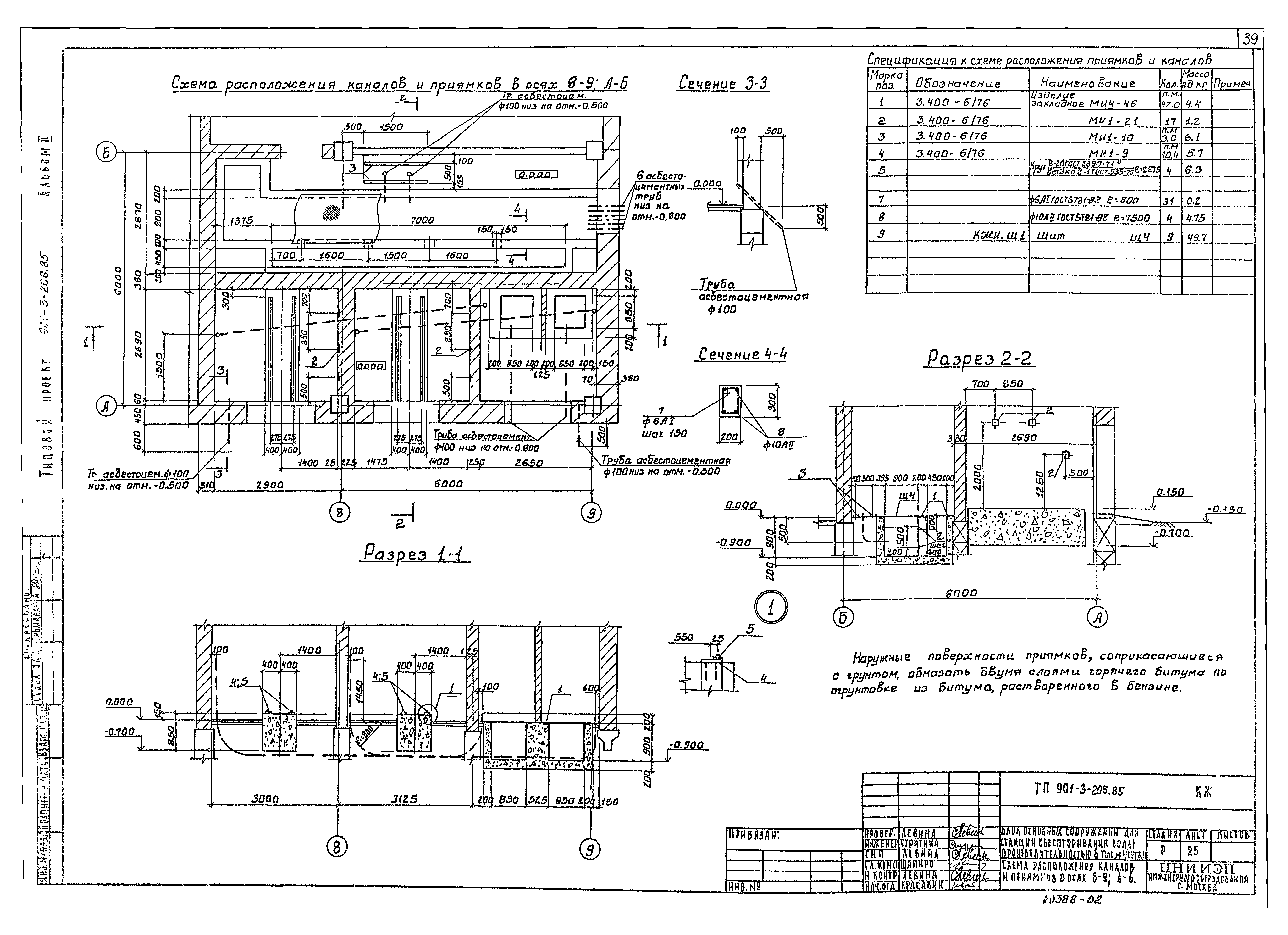 Типовой проект 901-3-206.85