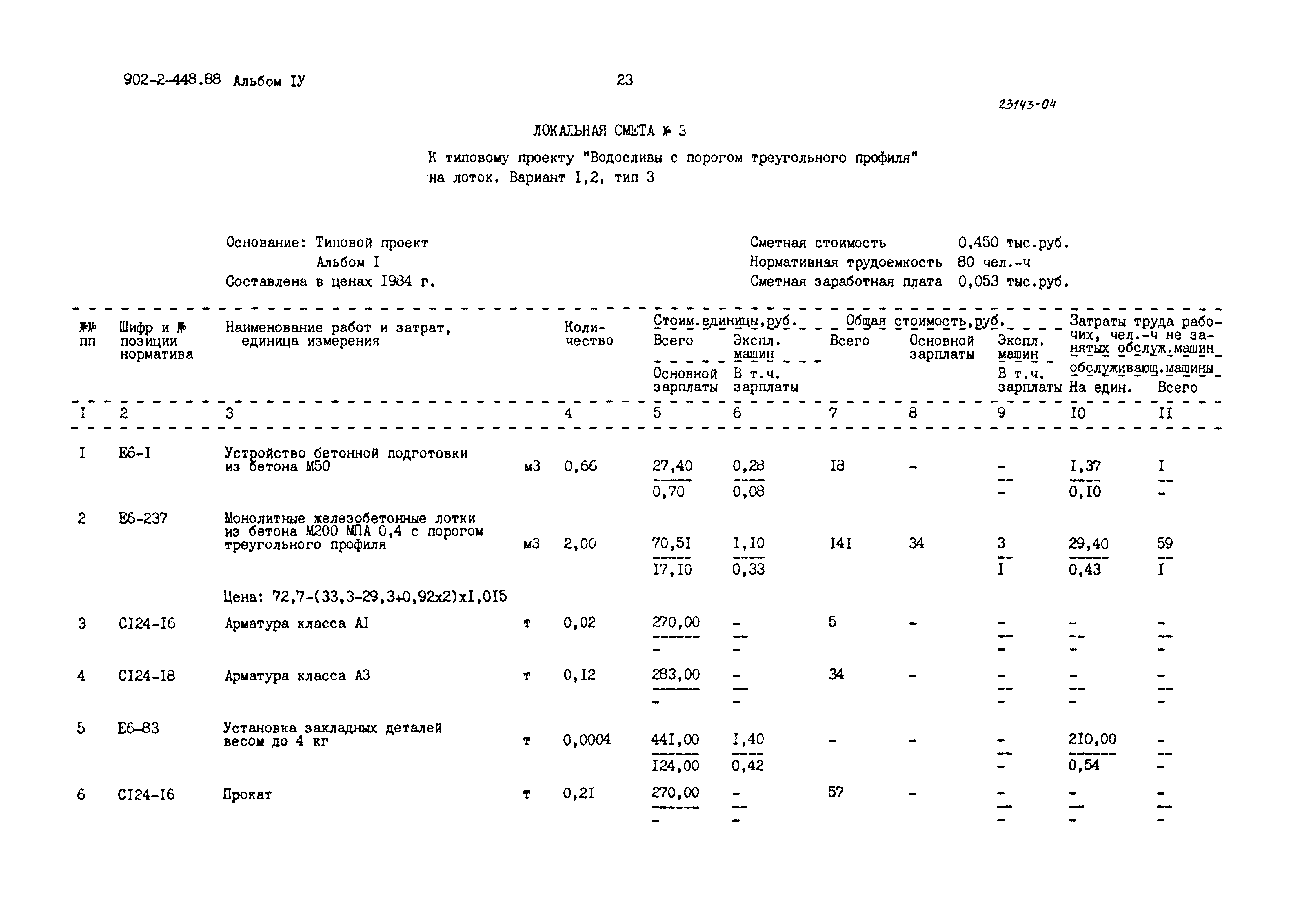 Типовой проект 902-2-448.88