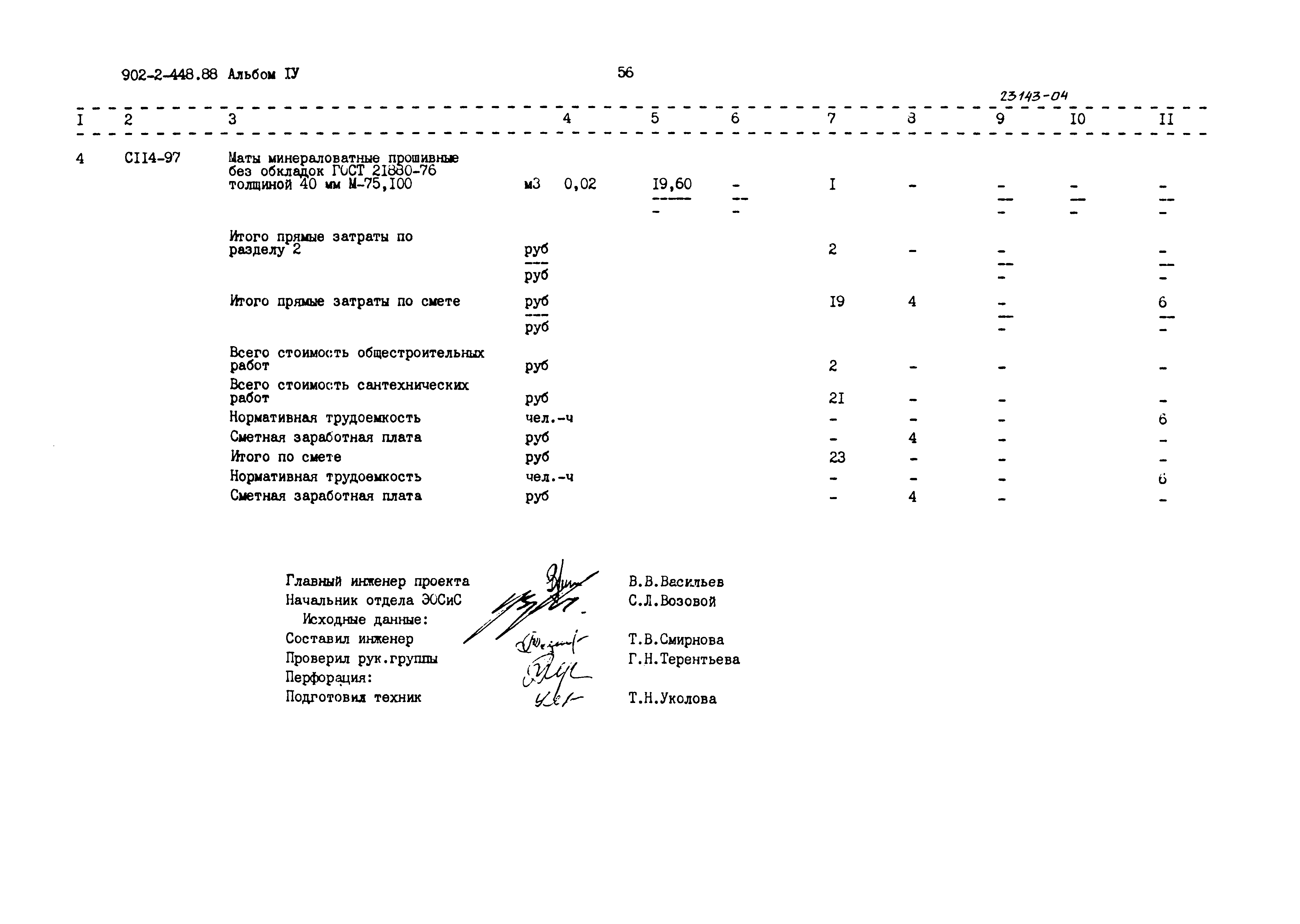 Типовой проект 902-2-448.88