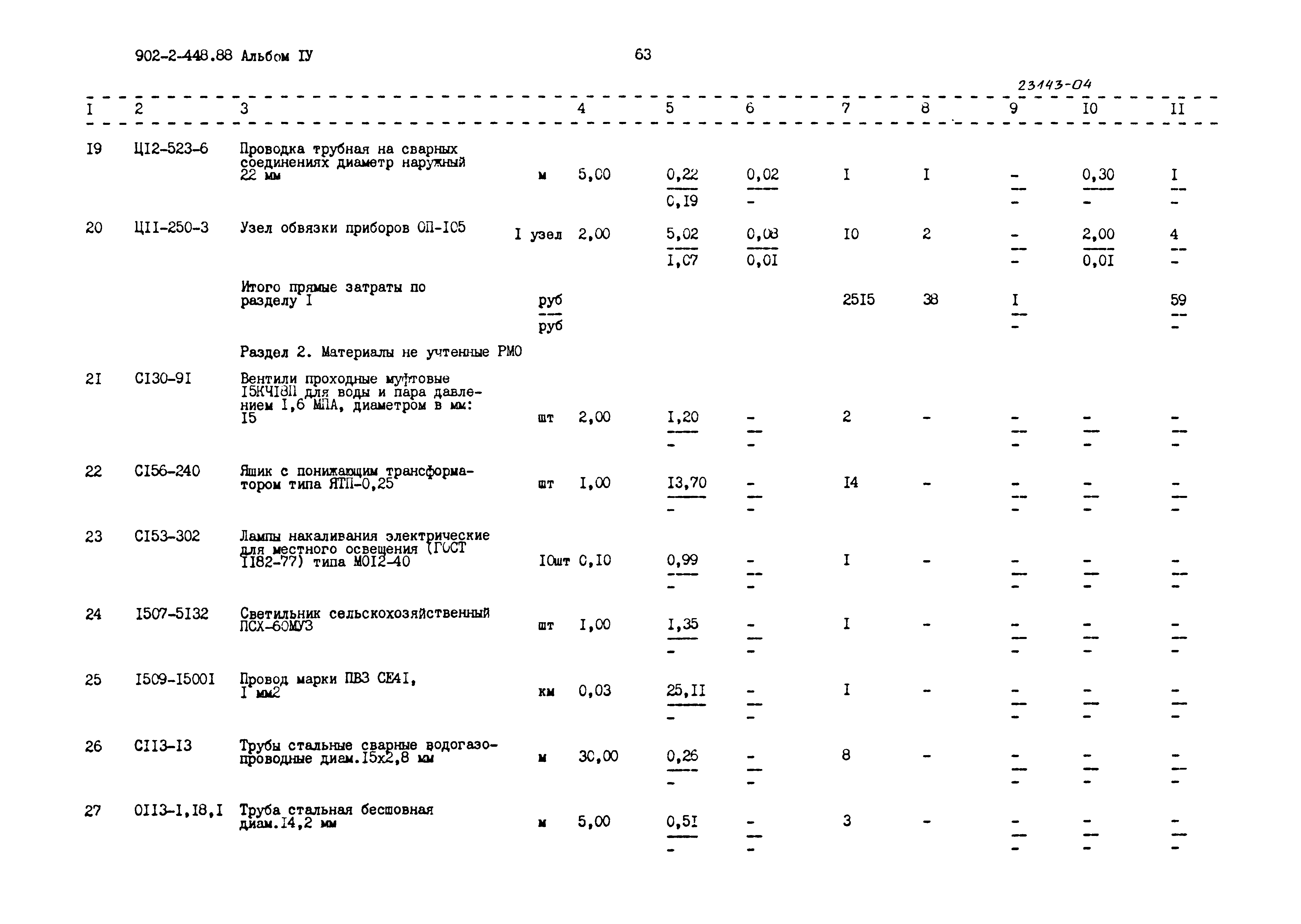 Типовой проект 902-2-448.88