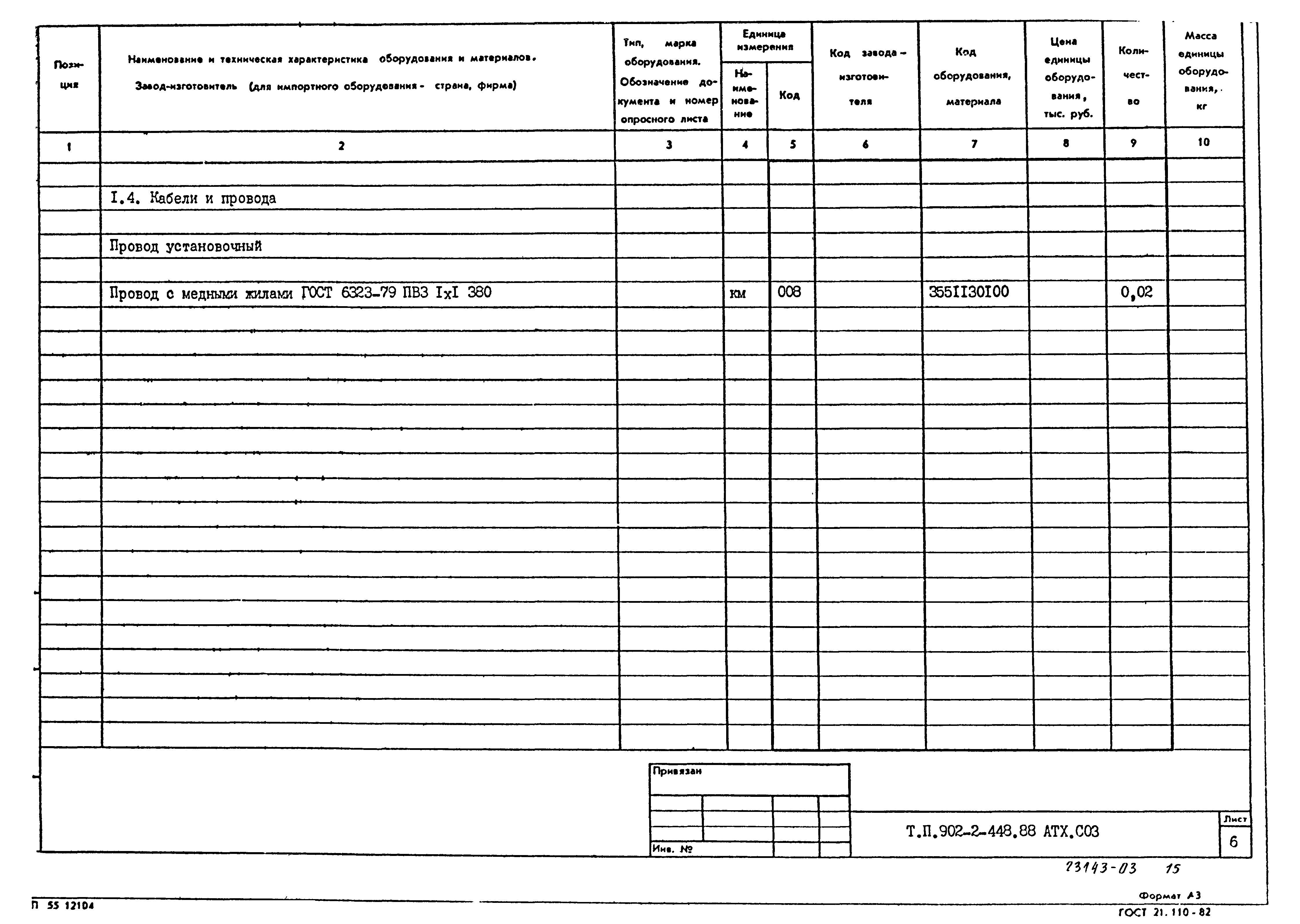 Типовой проект 902-2-448.88