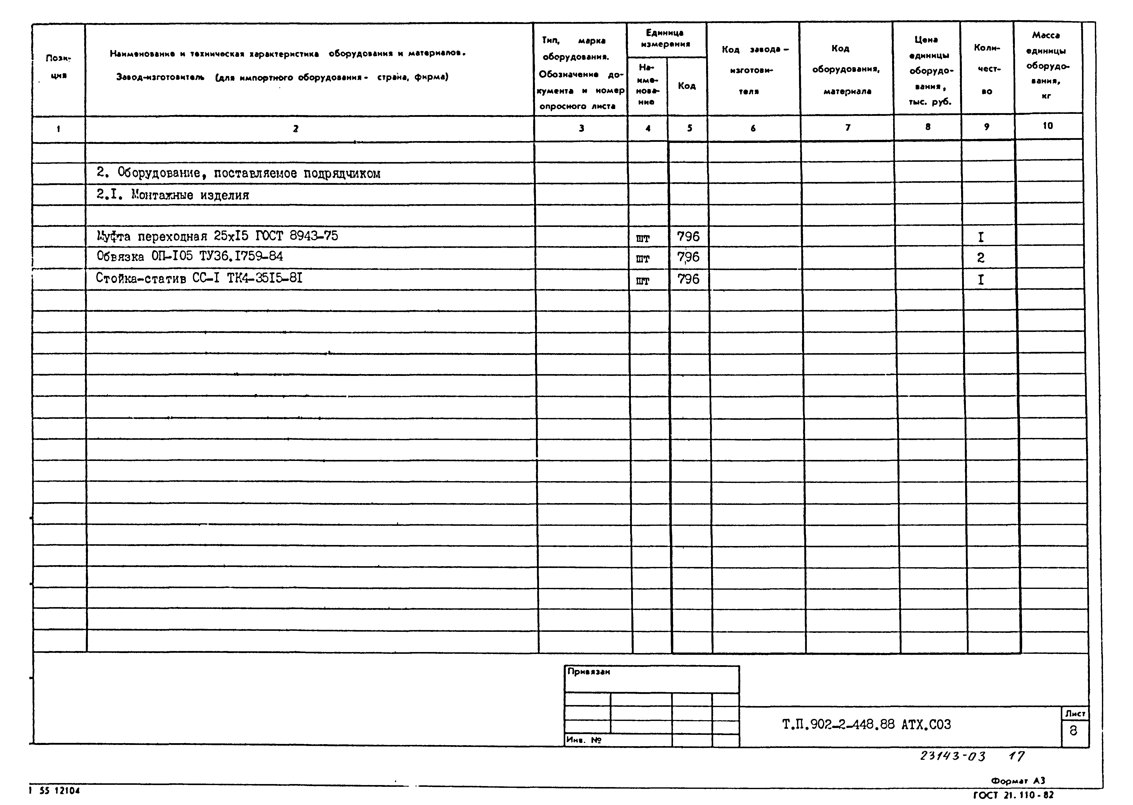 Типовой проект 902-2-448.88