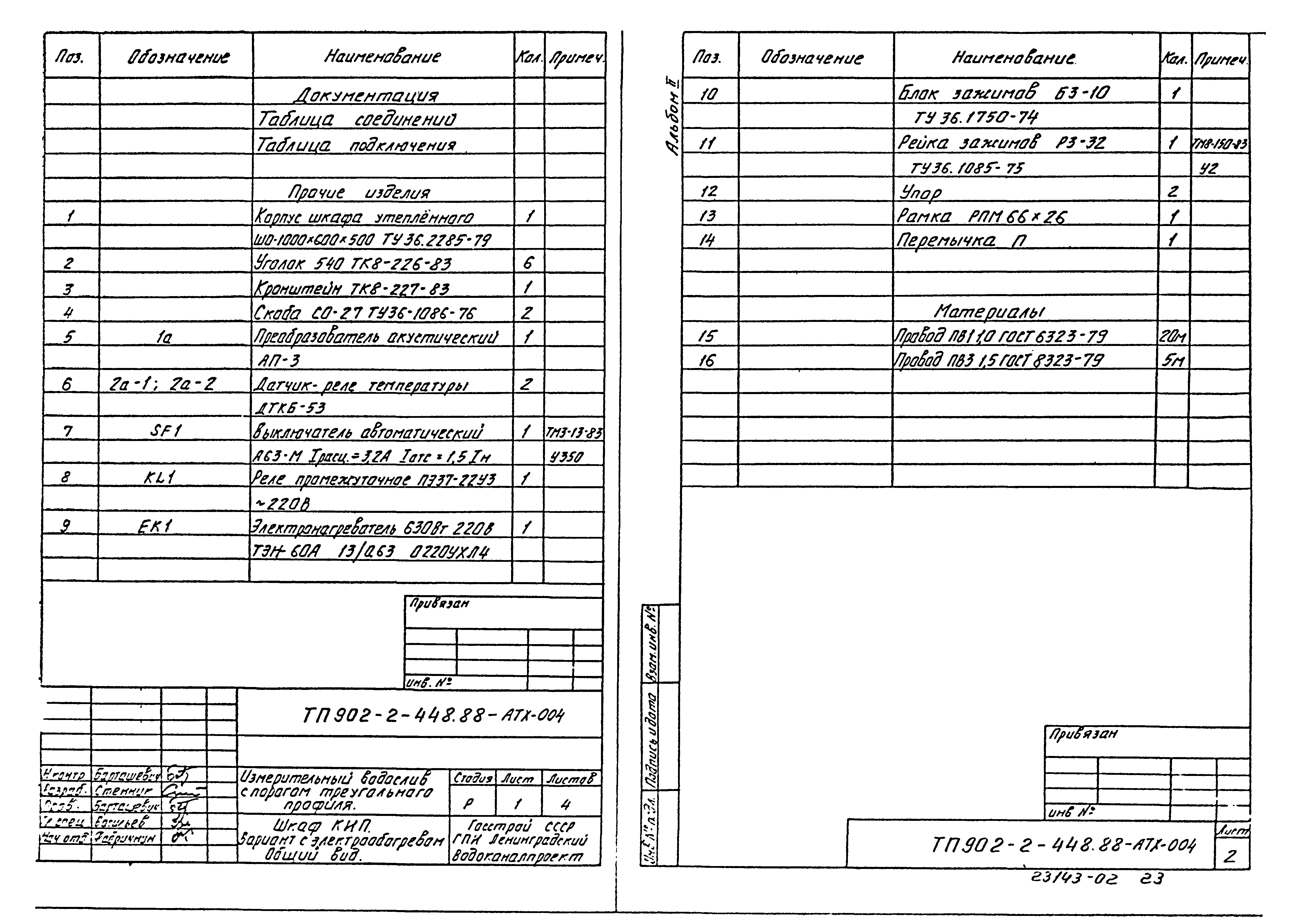 Типовой проект 902-2-448.88