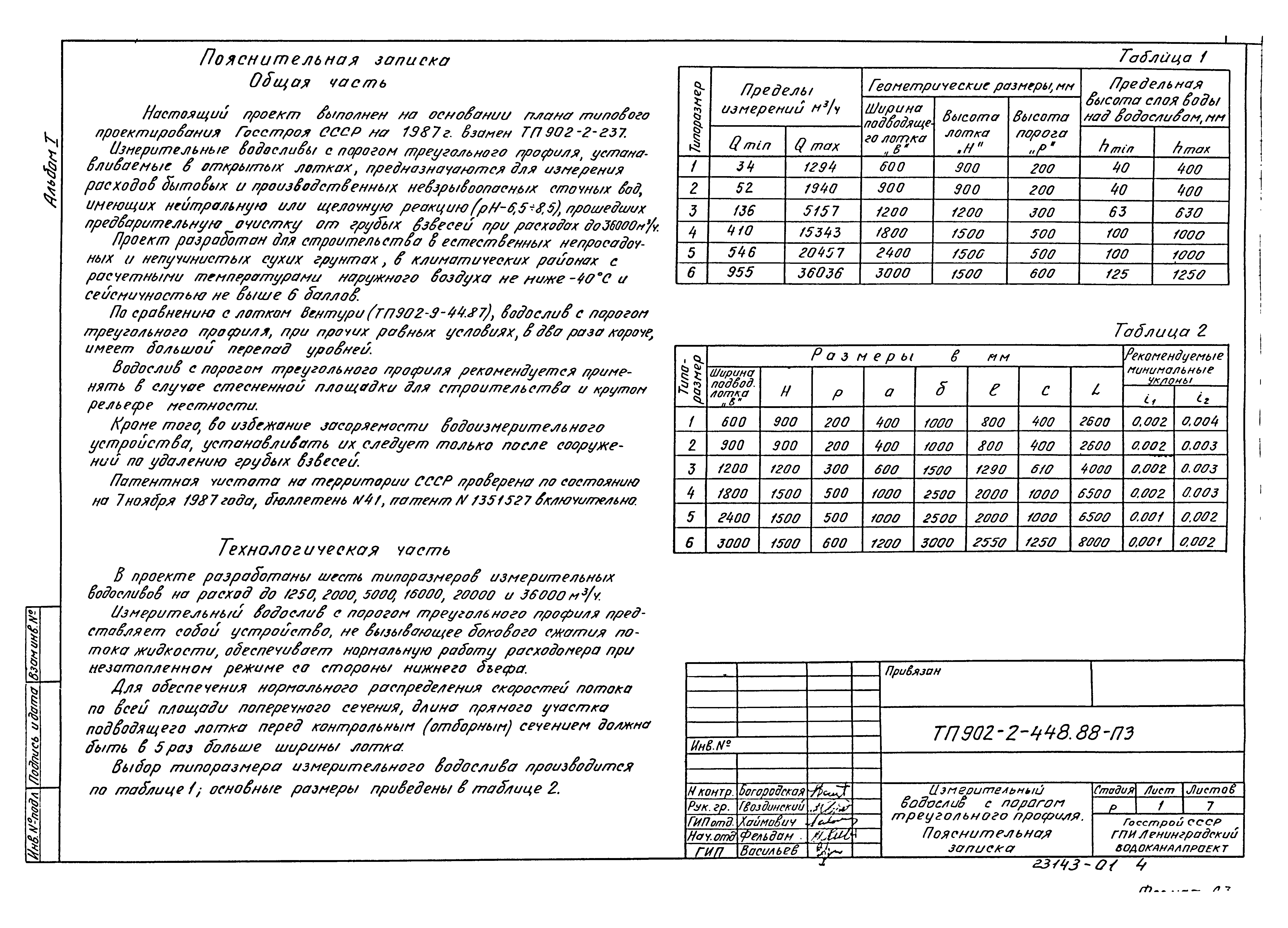 Типовой проект 902-2-448.88