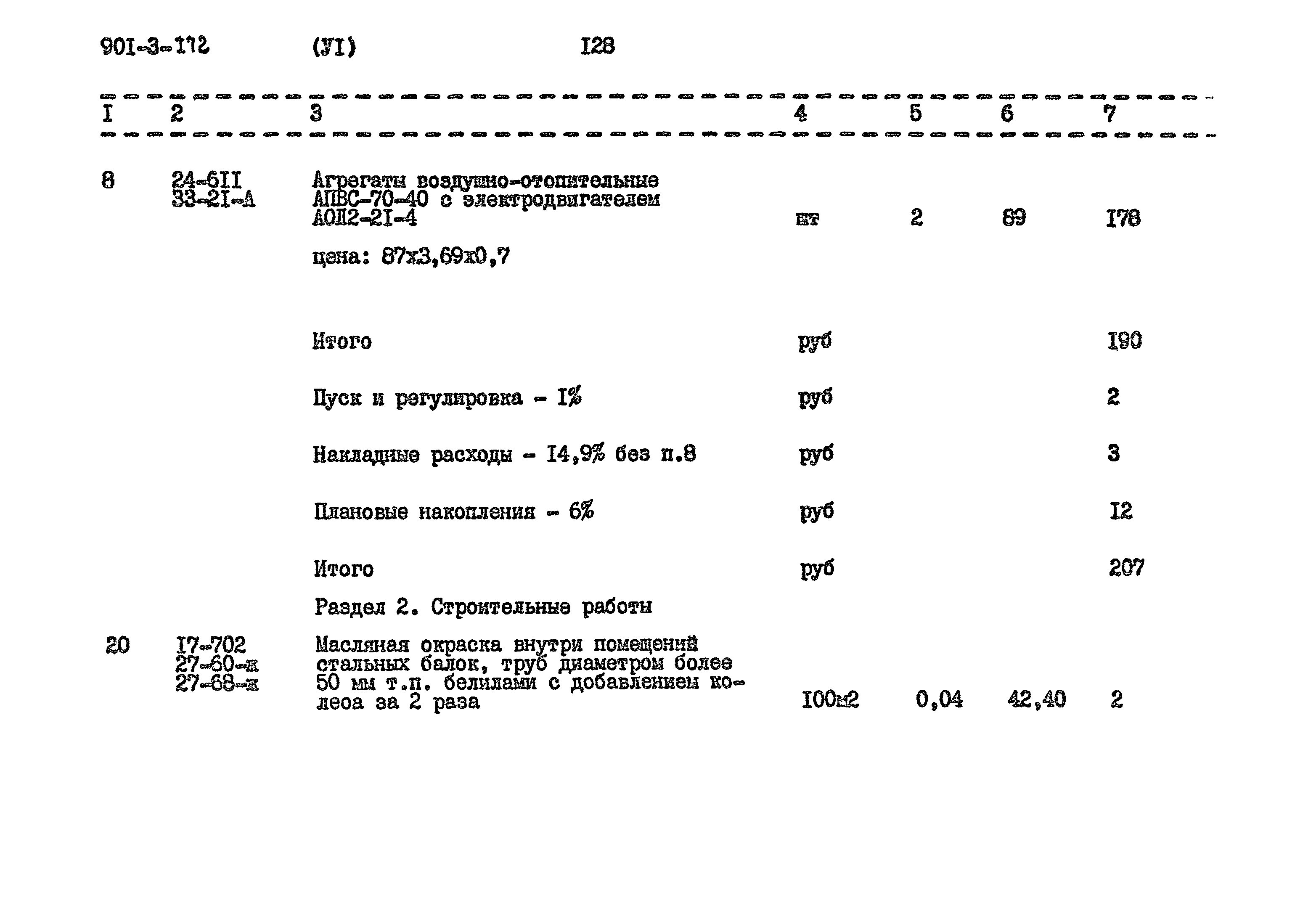 Типовой проект 901-3-172