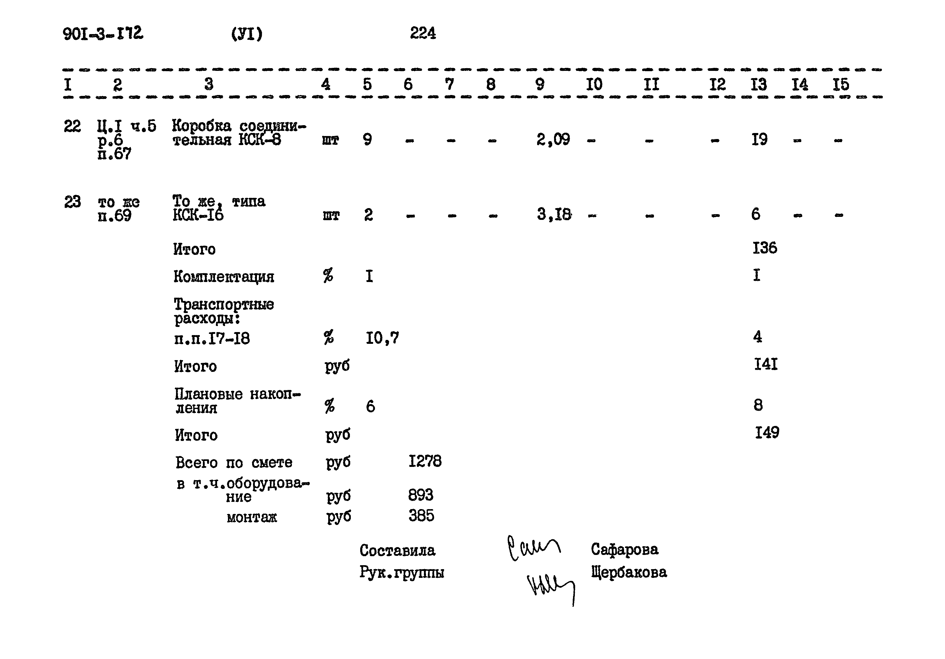 Типовой проект 901-3-172
