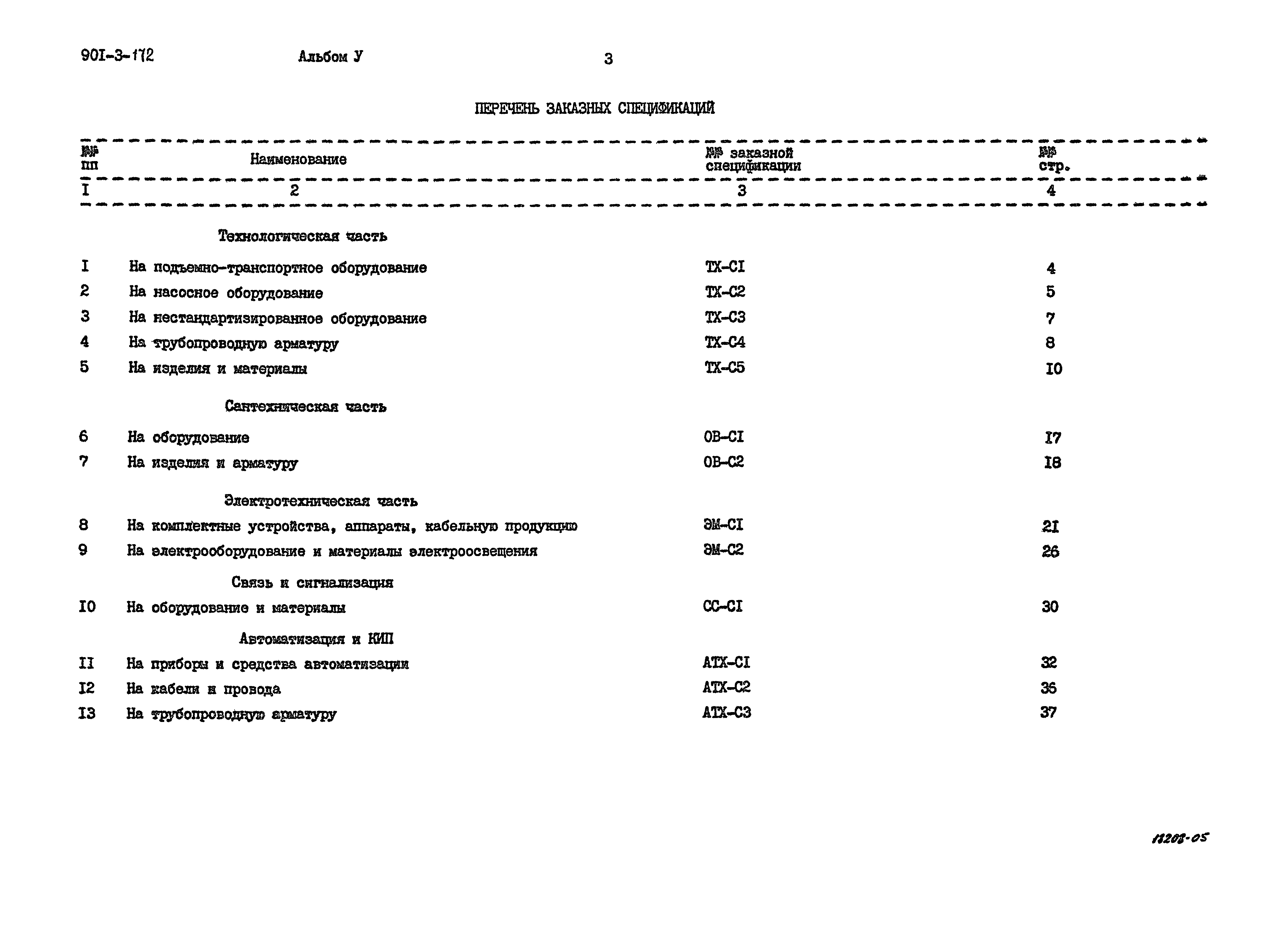 Типовой проект 901-3-172