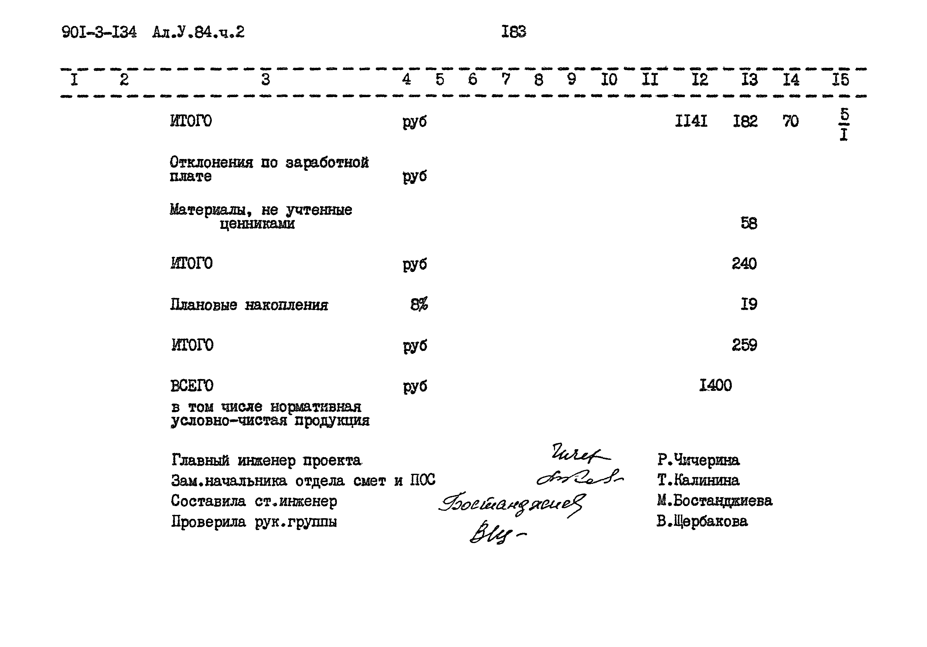 Типовой проект 901-3-134