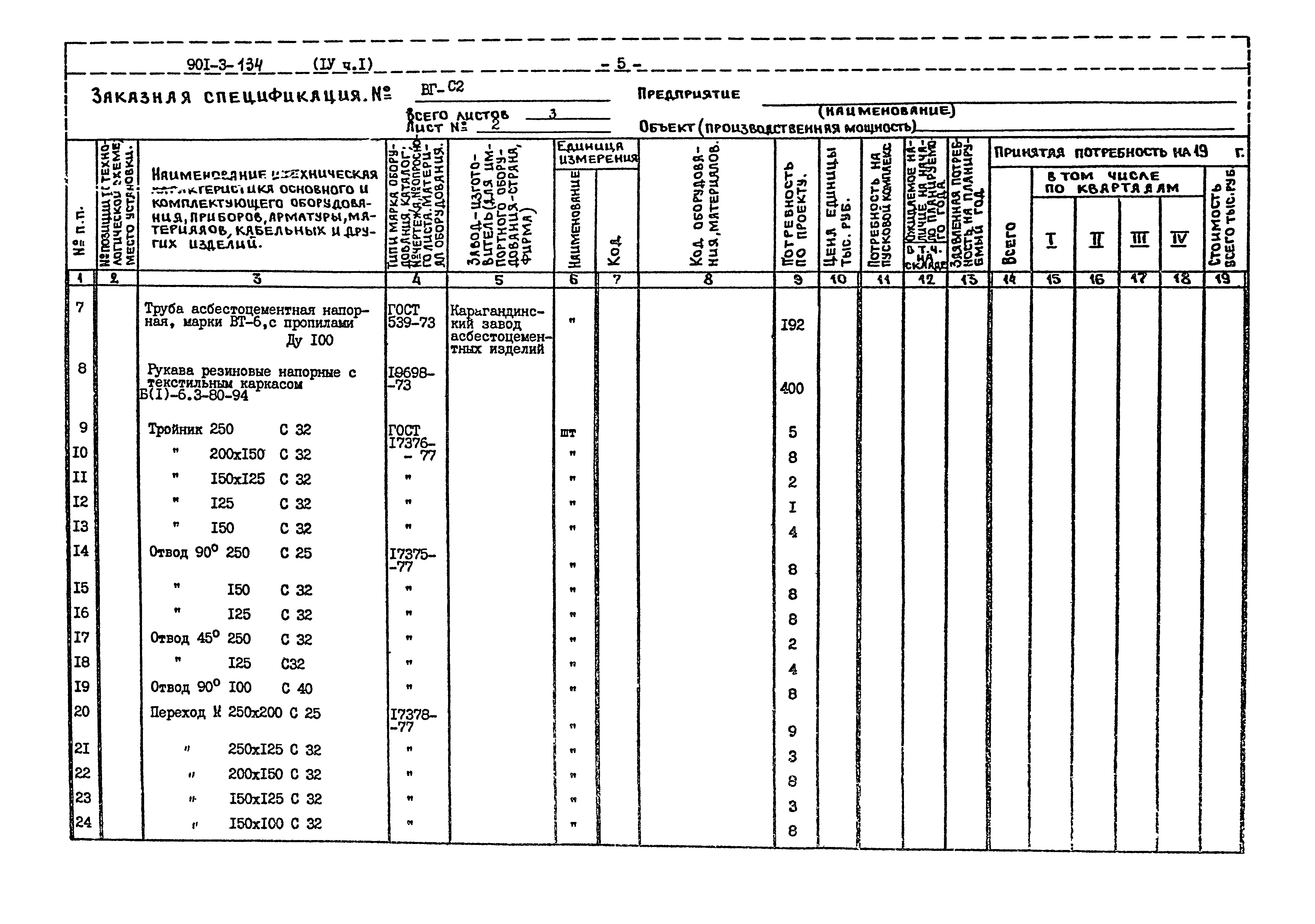 Типовой проект 901-3-134