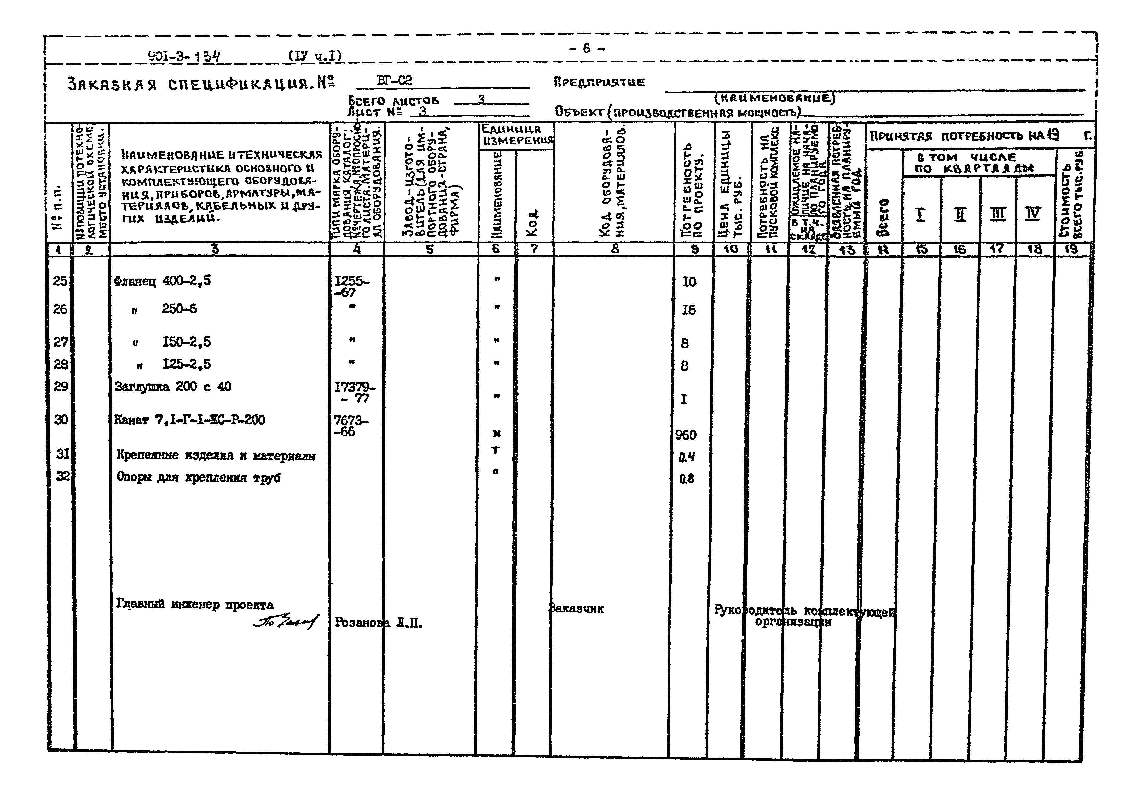 Типовой проект 901-3-134