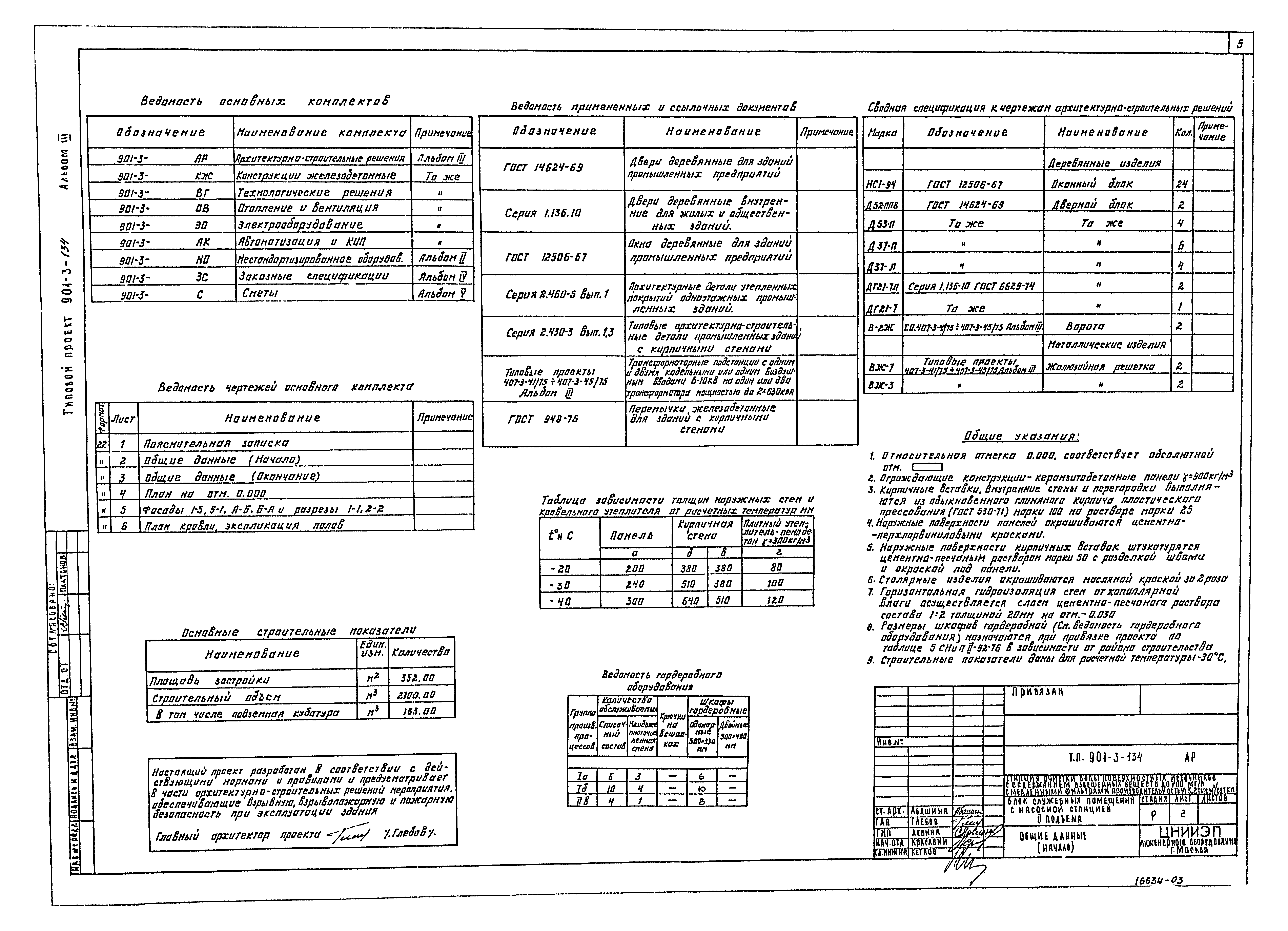 Типовой проект 901-3-134