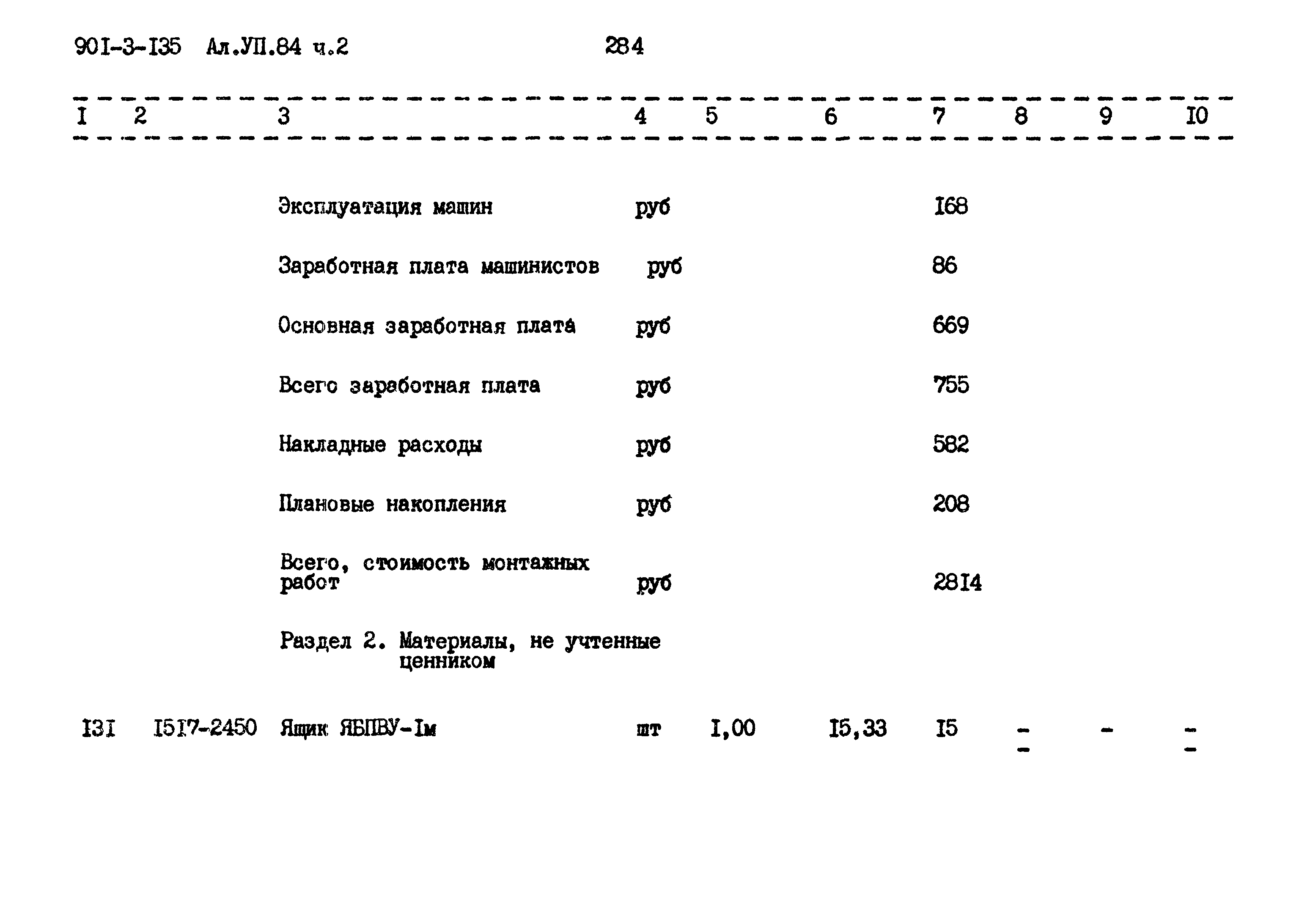 Типовой проект 901-3-135