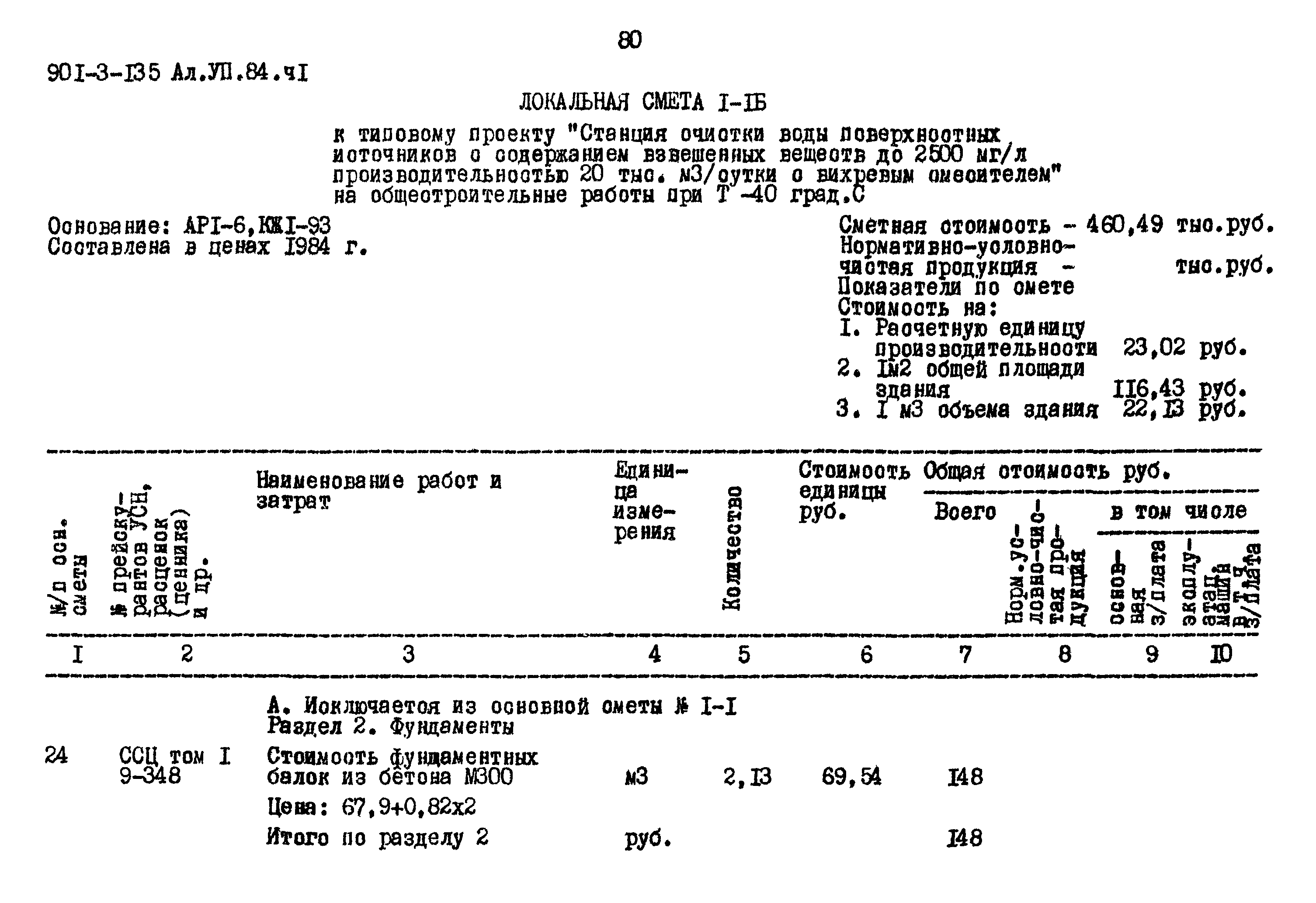 Типовой проект 901-3-135