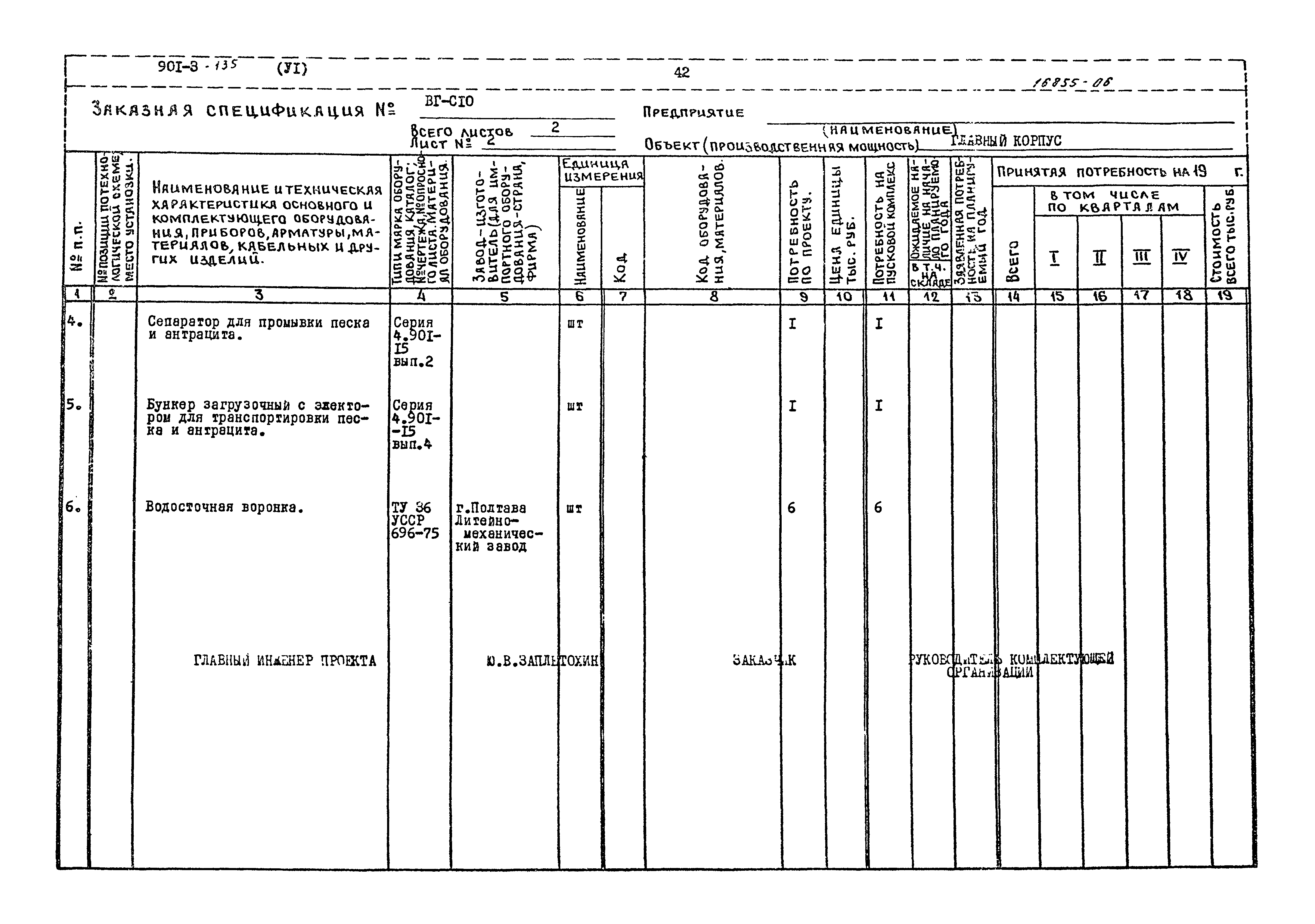 Типовой проект 901-3-135