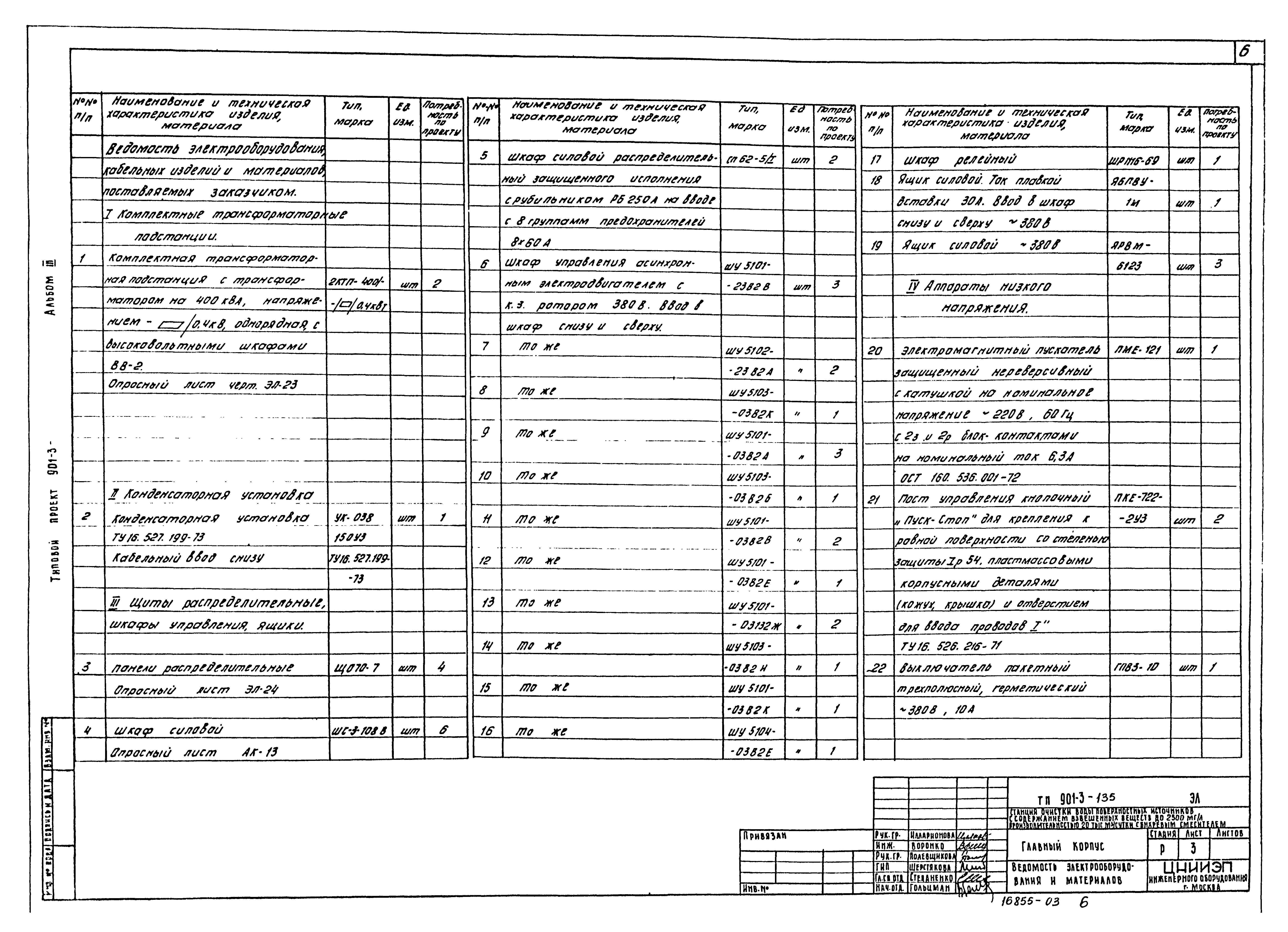 Типовой проект 901-3-135