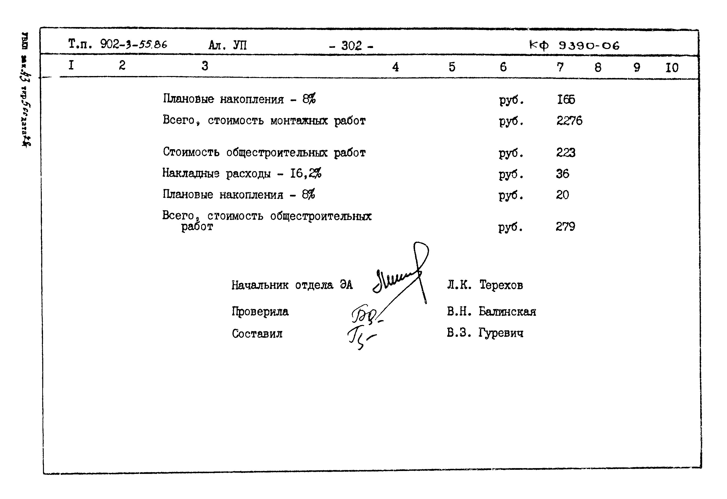 Типовой проект 902-3-55.86