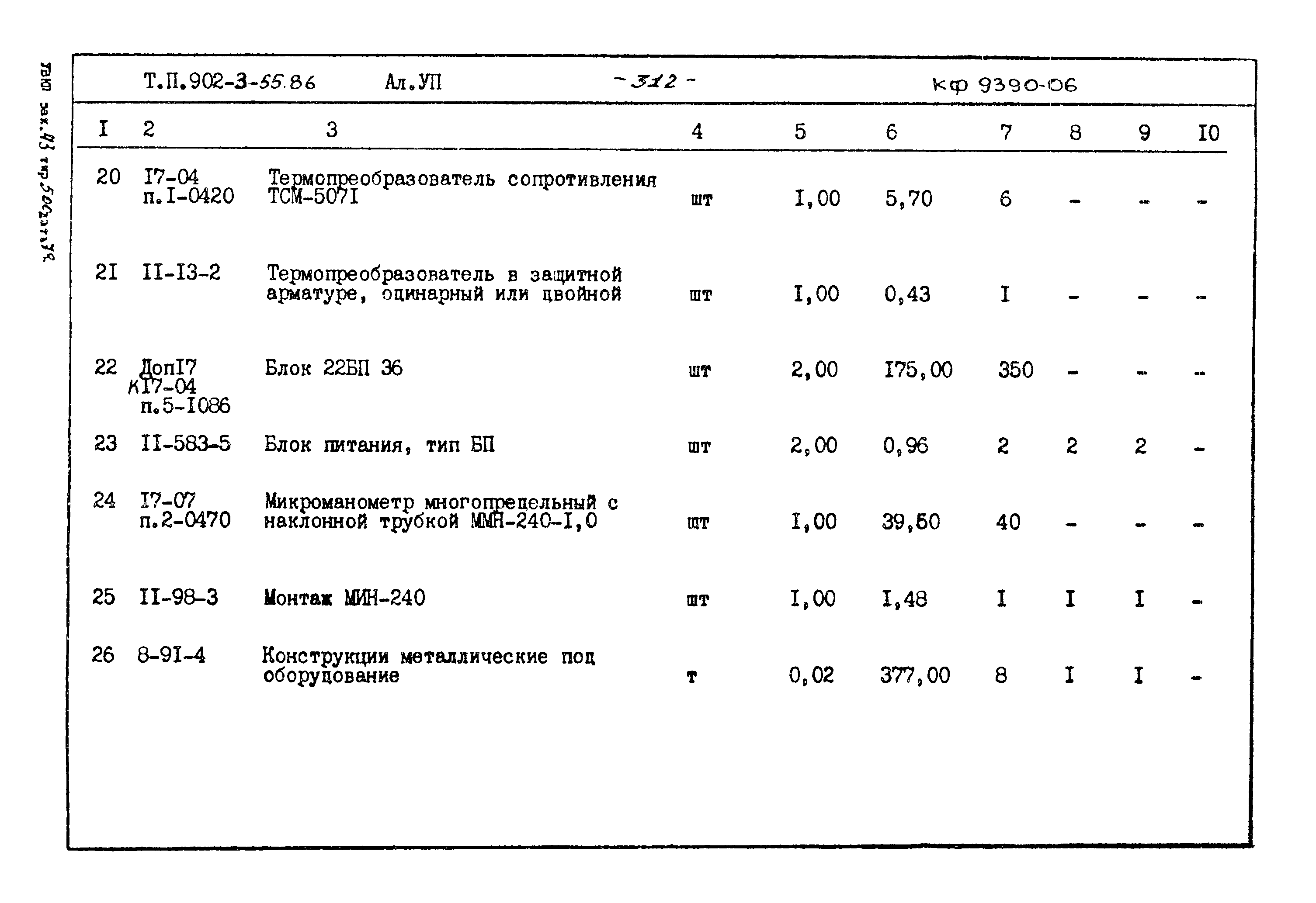 Типовой проект 902-3-55.86