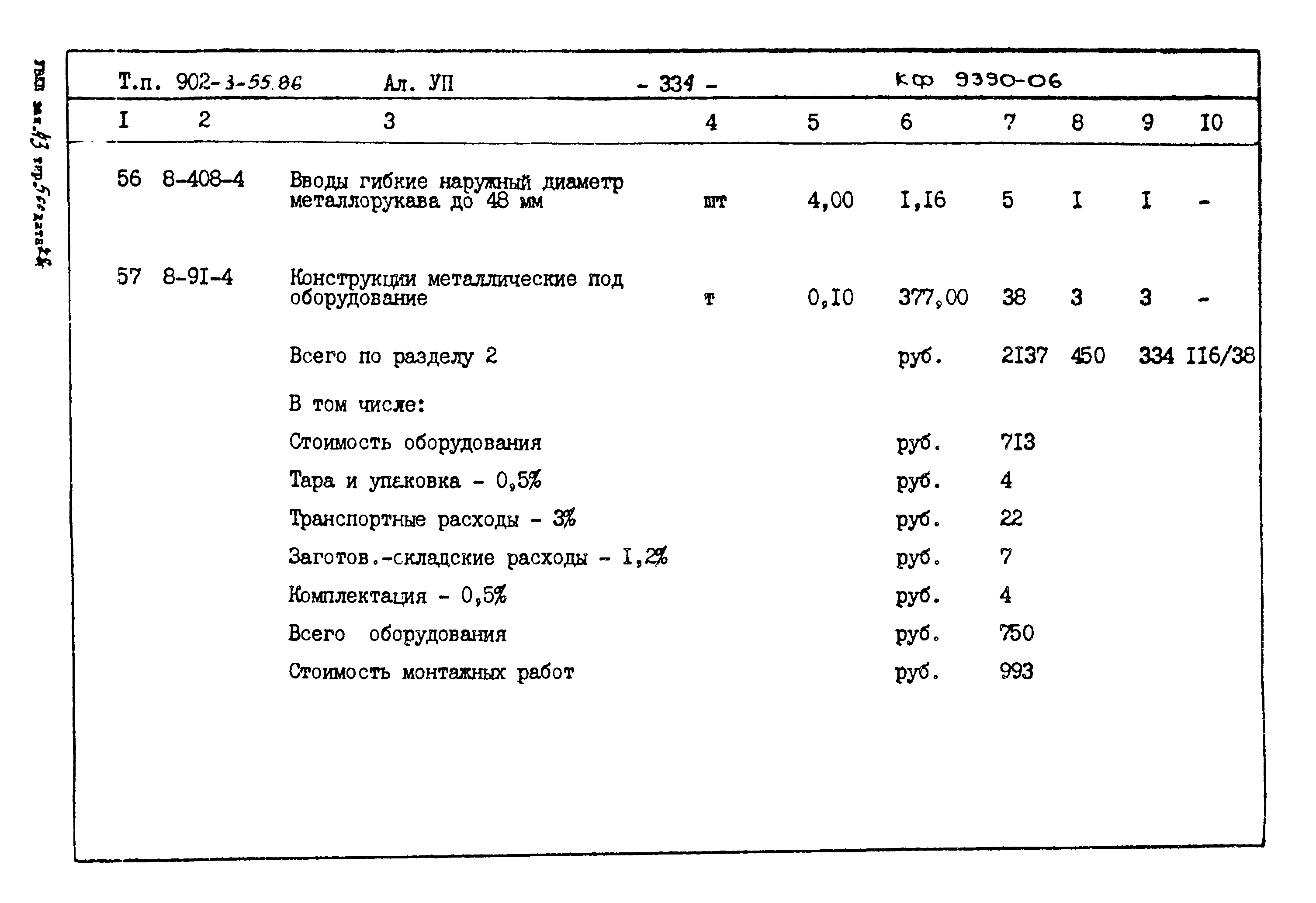 Типовой проект 902-3-55.86