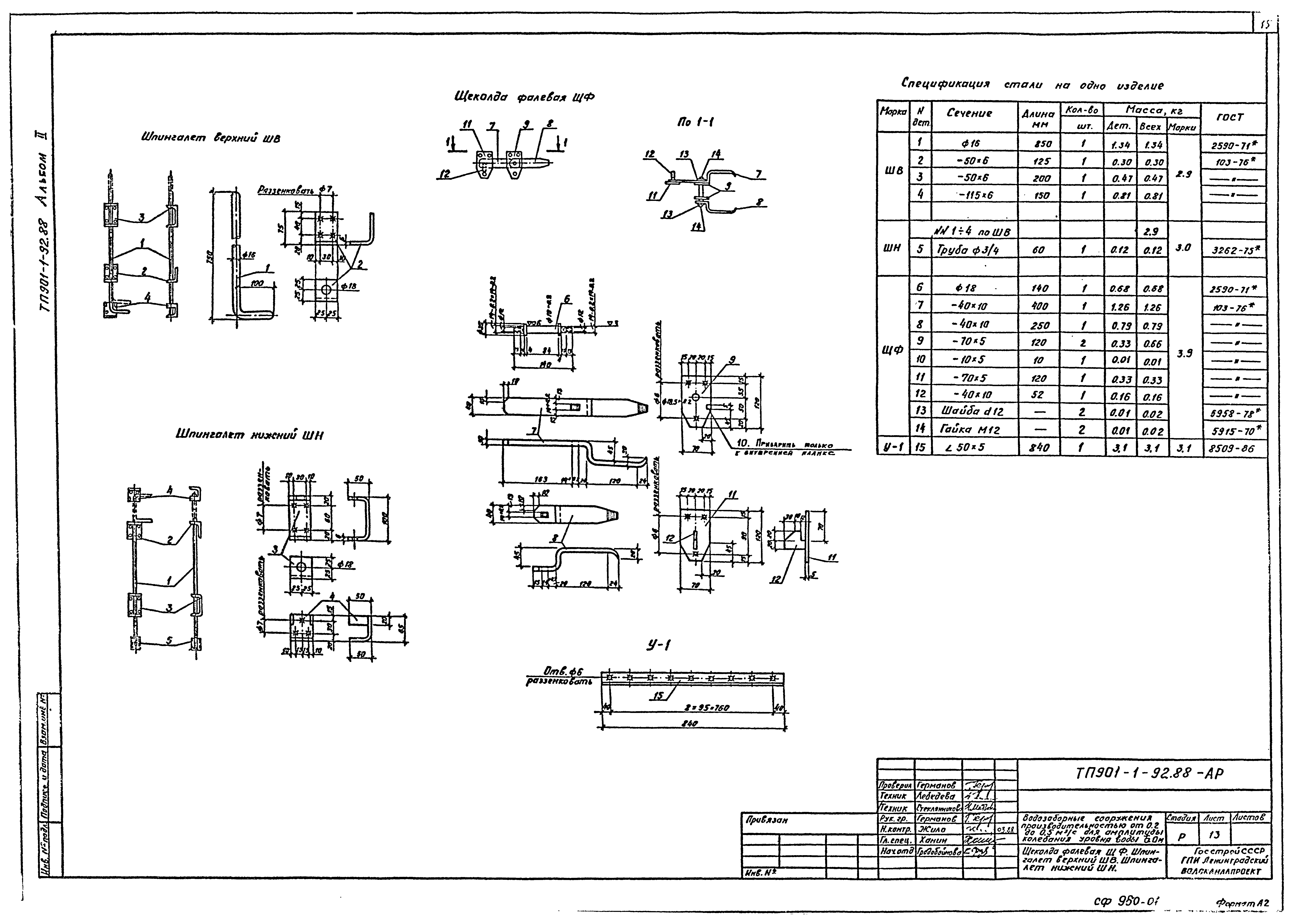 Типовой проект 901-1-92.88