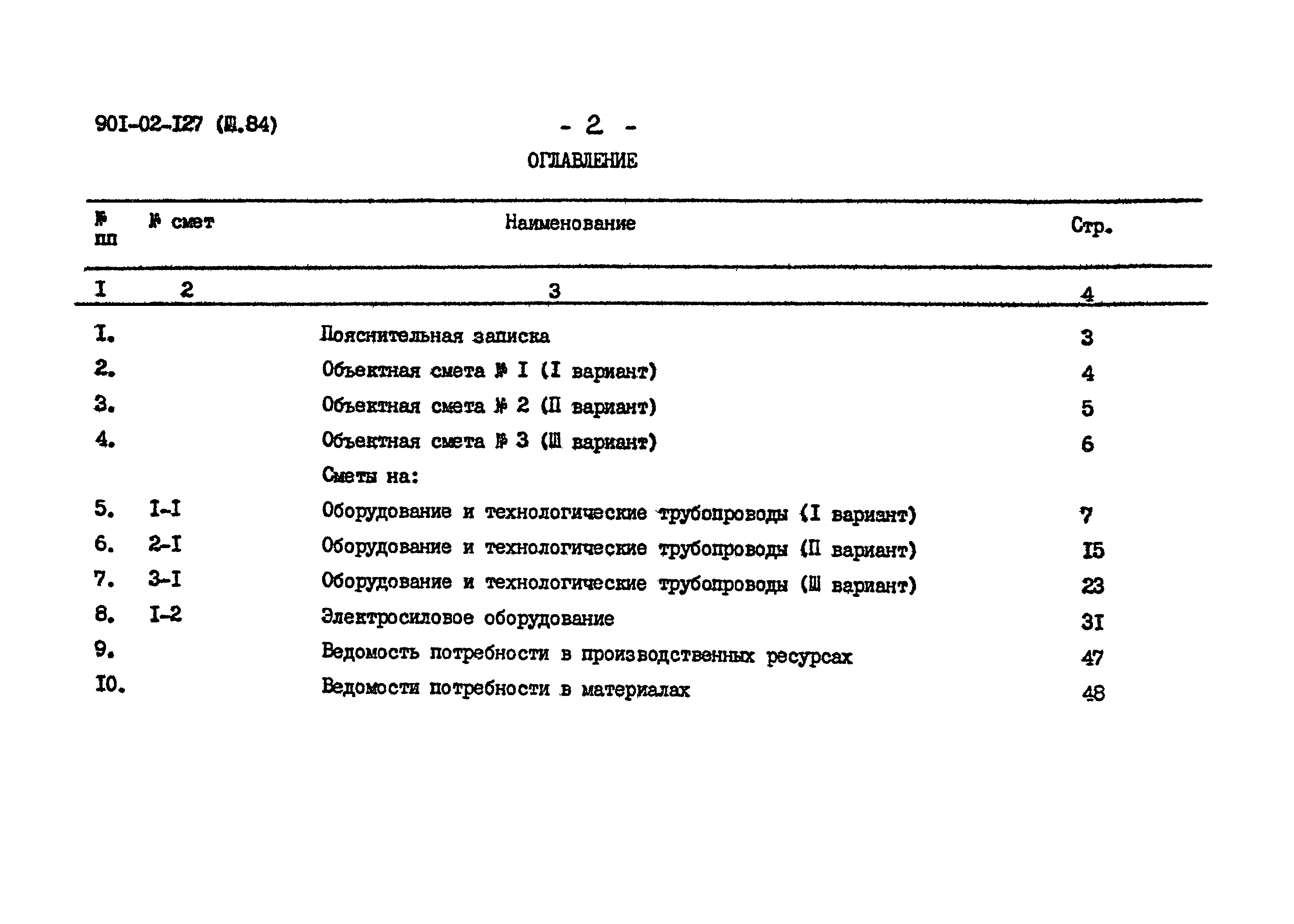 Типовые проектные решения 901-02-127