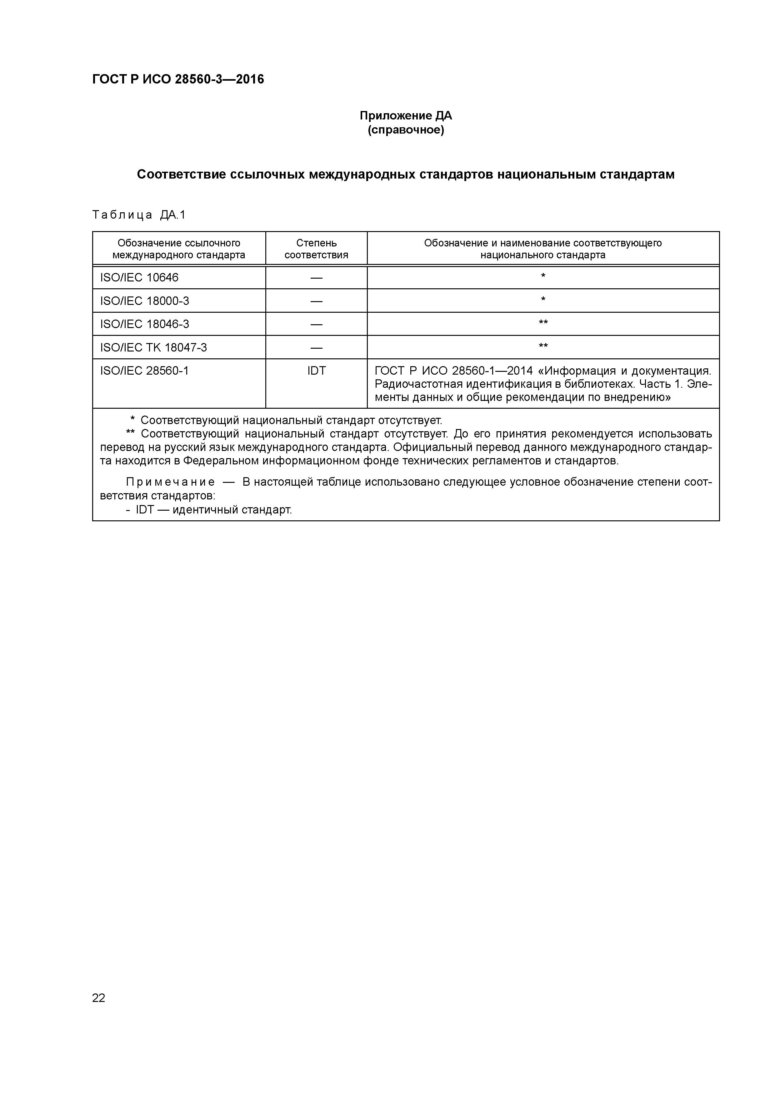 ГОСТ Р ИСО 28560-3-2016