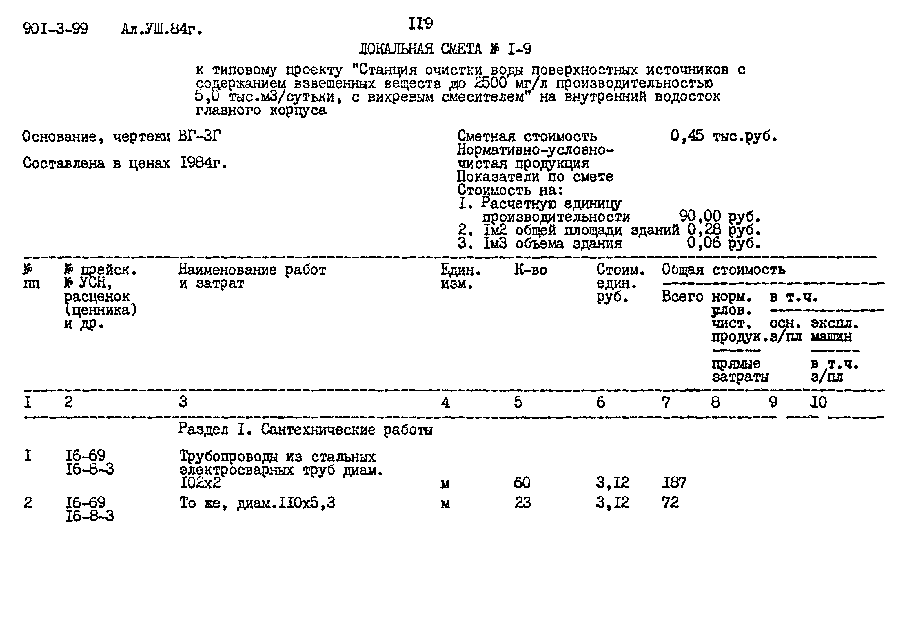 Типовой проект 901-3-99