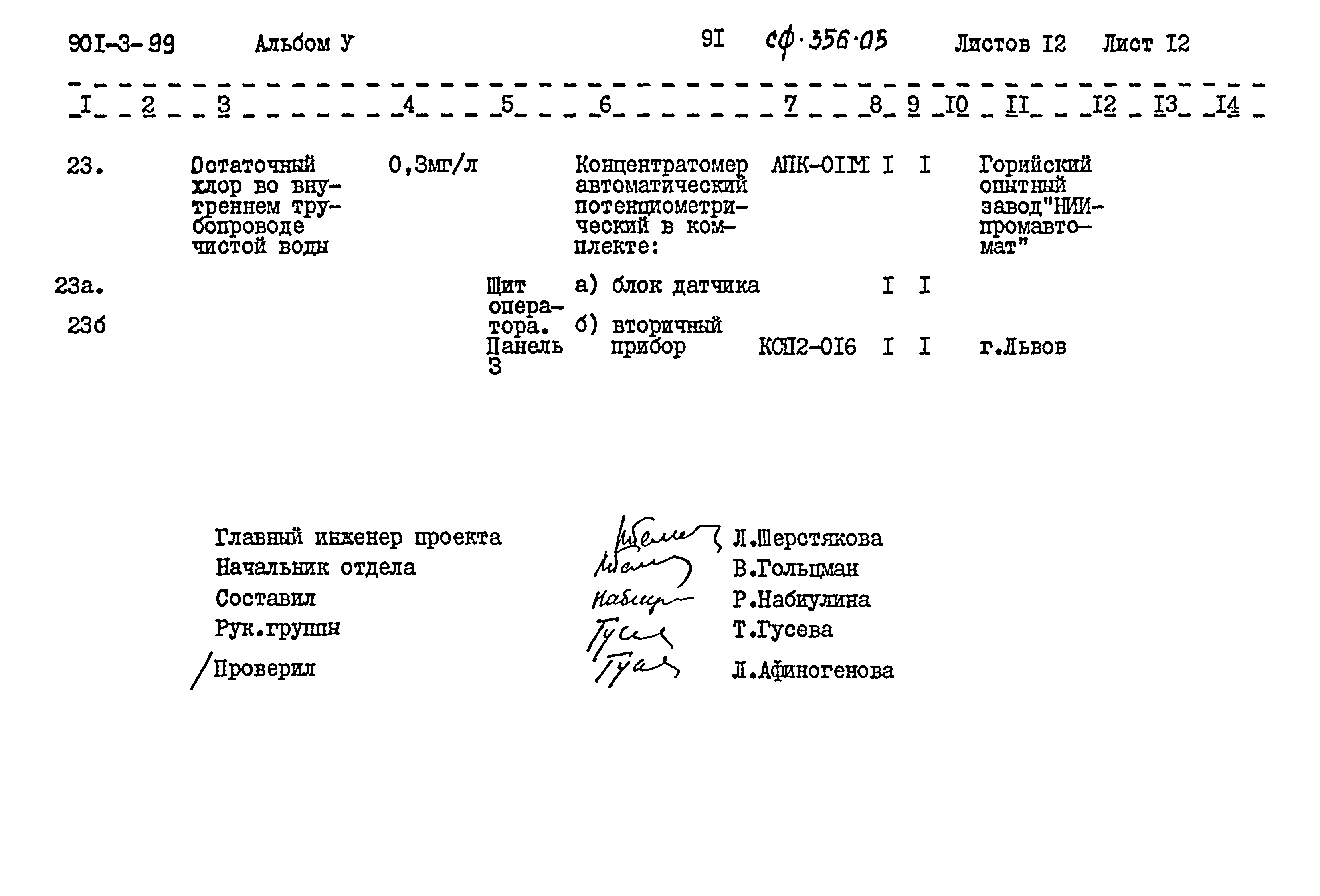 Типовой проект 901-3-99