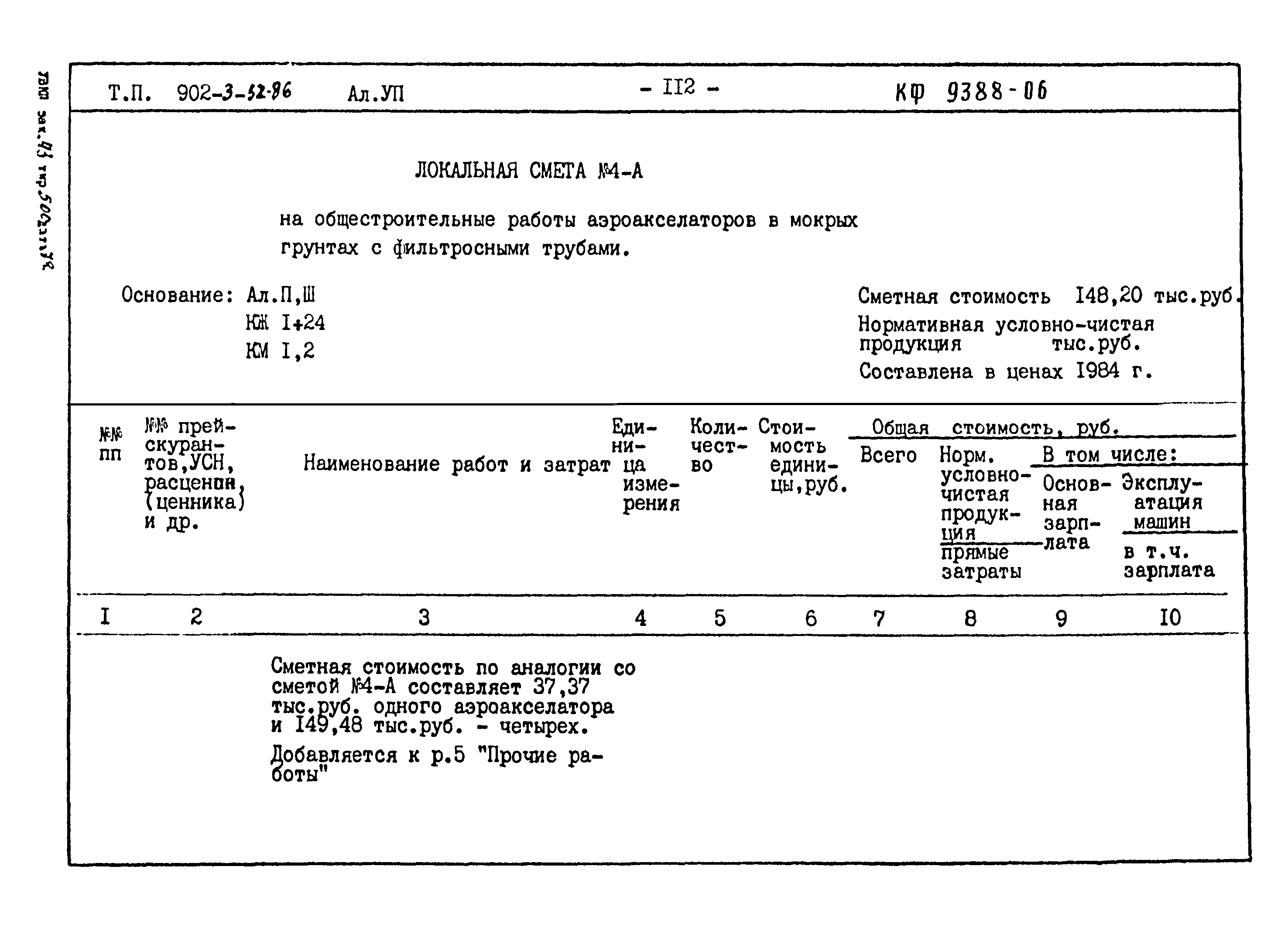 Типовой проект 902-3-52.86