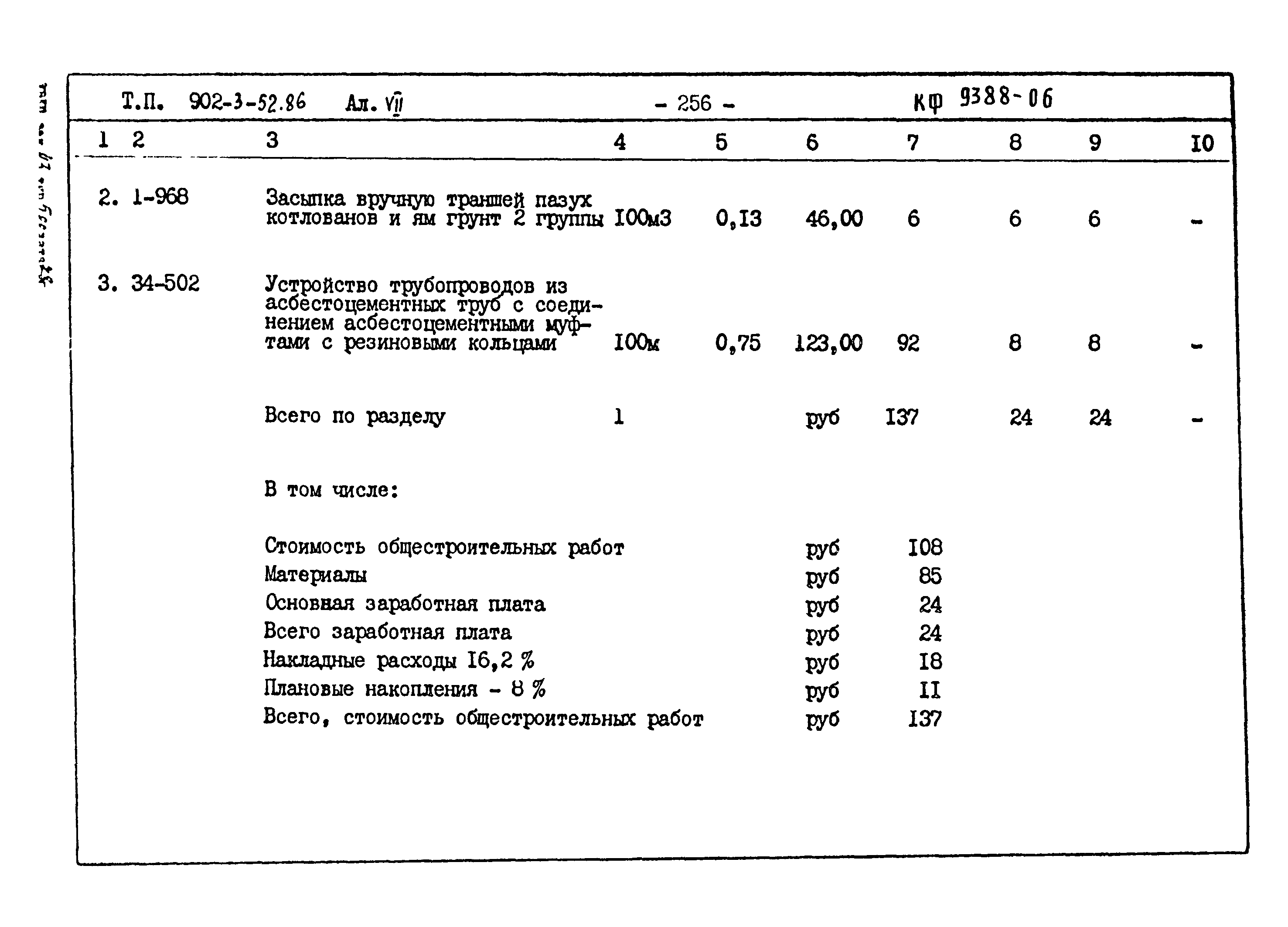 Типовой проект 902-3-52.86
