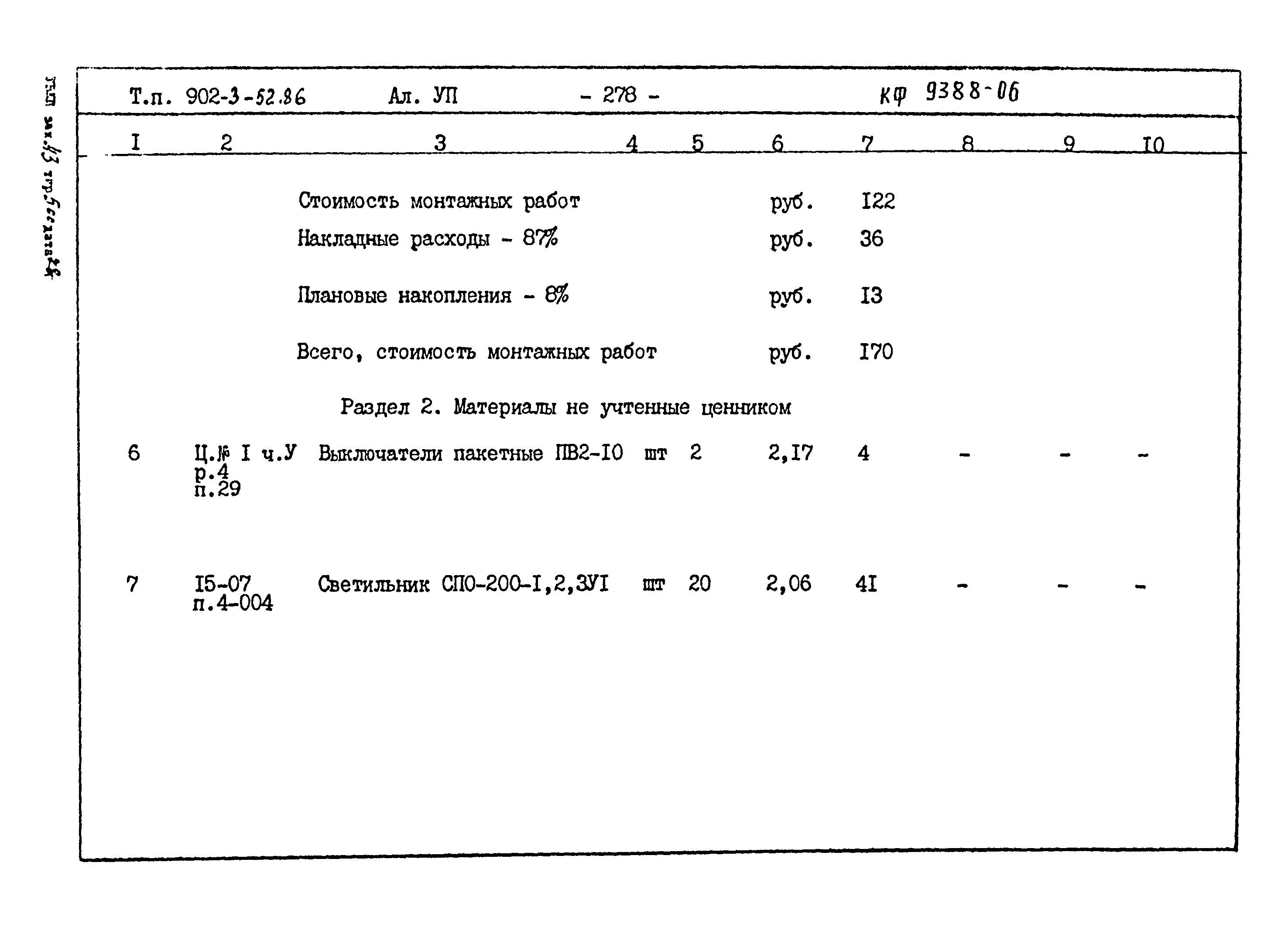 Типовой проект 902-3-52.86