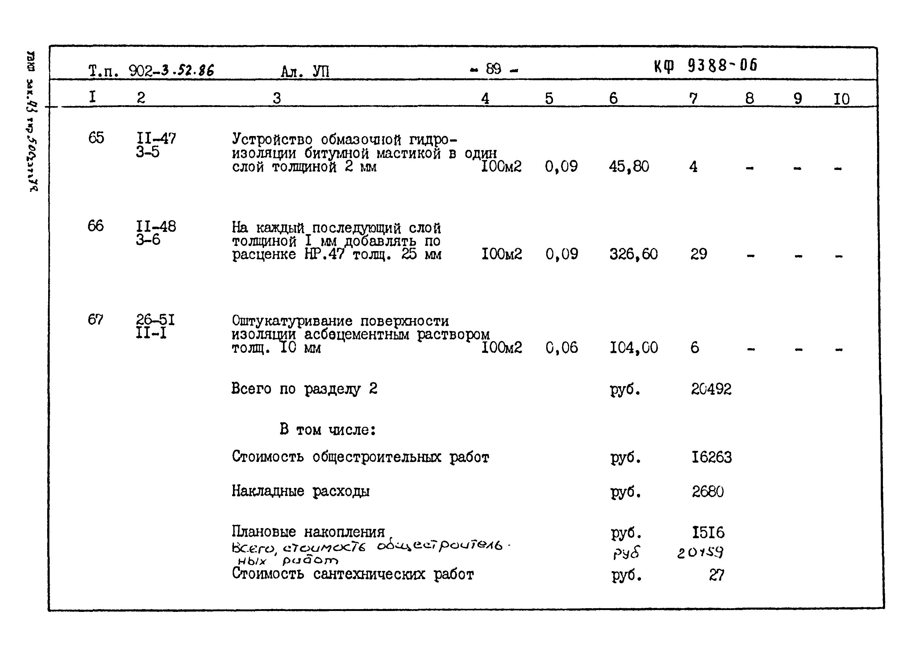 Типовой проект 902-3-52.86