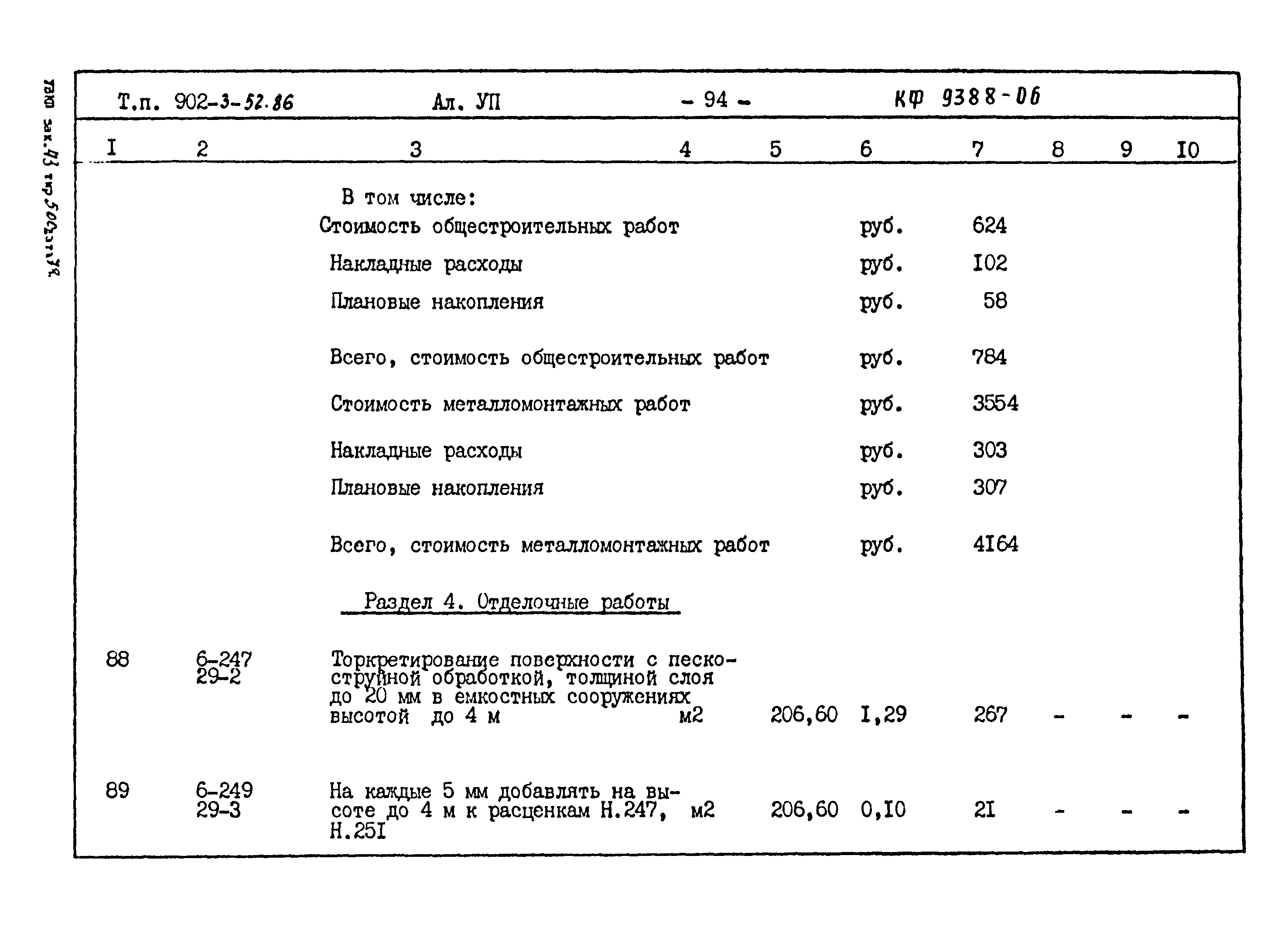 Типовой проект 902-3-52.86