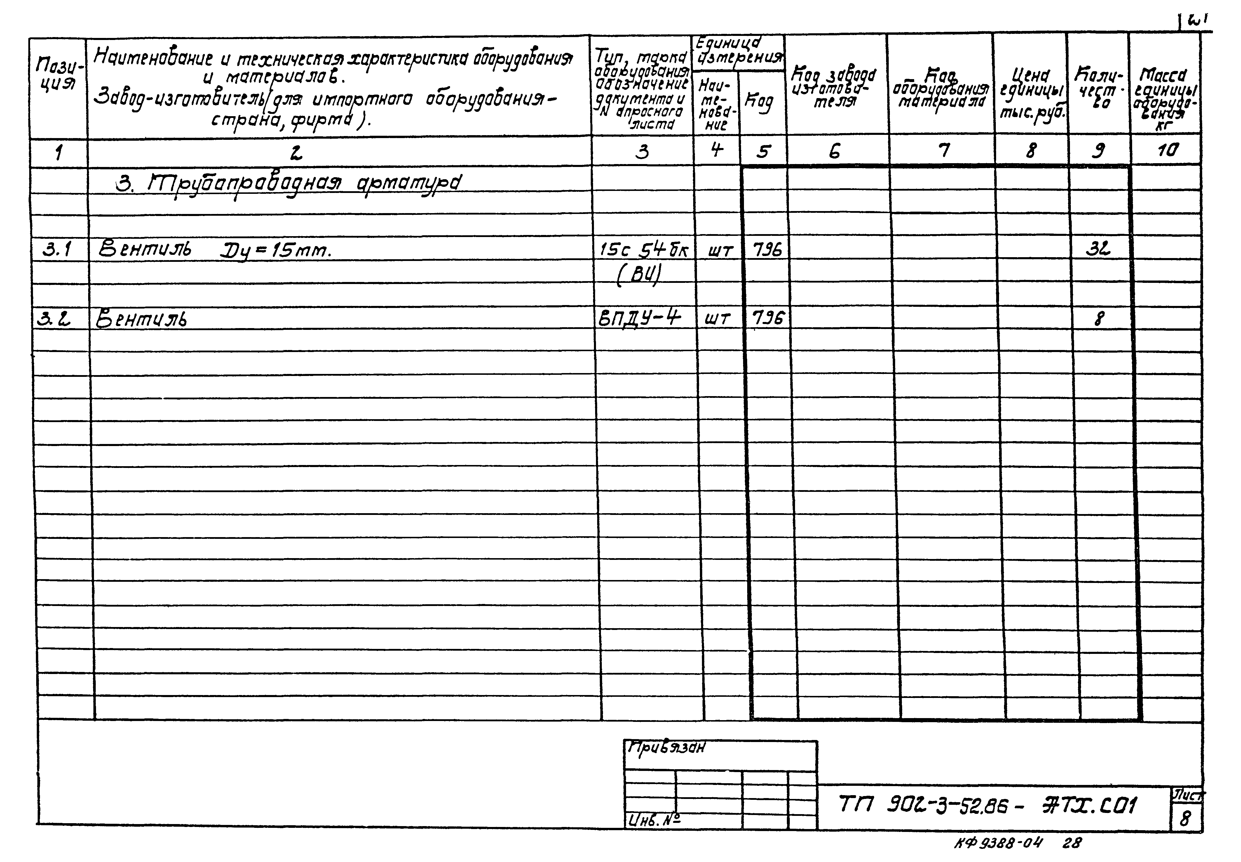 Типовой проект 902-3-52.86