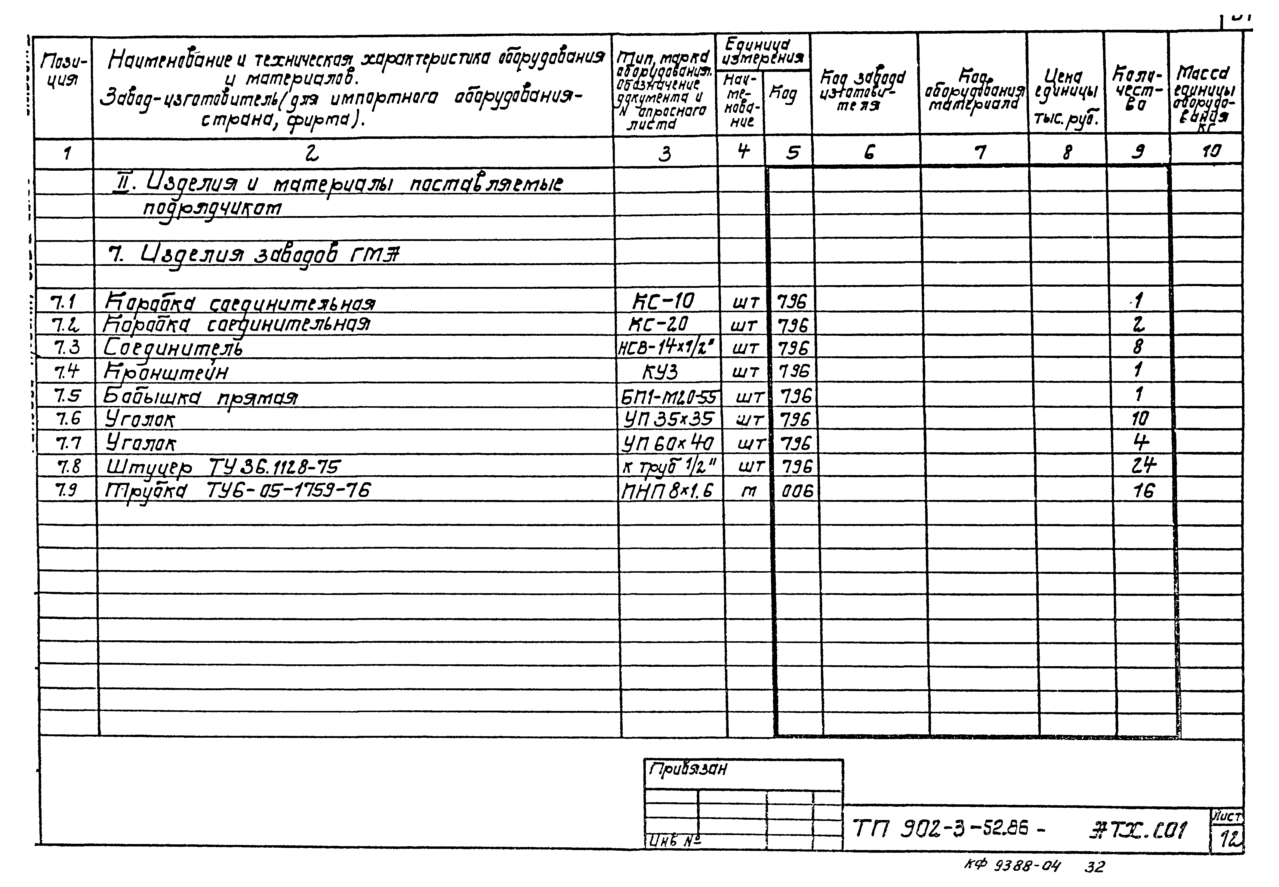 Типовой проект 902-3-52.86