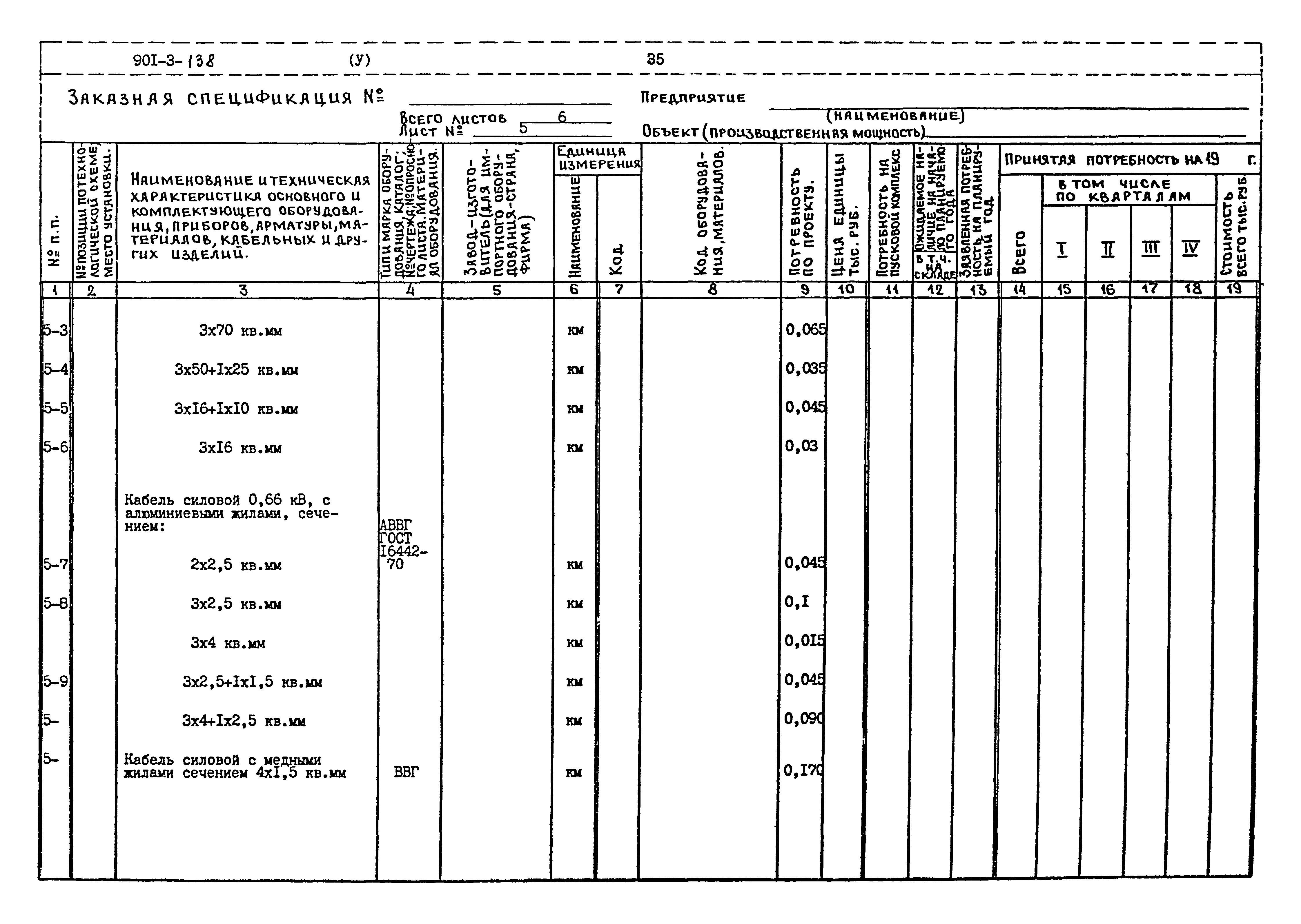 Типовой проект 901-3-138