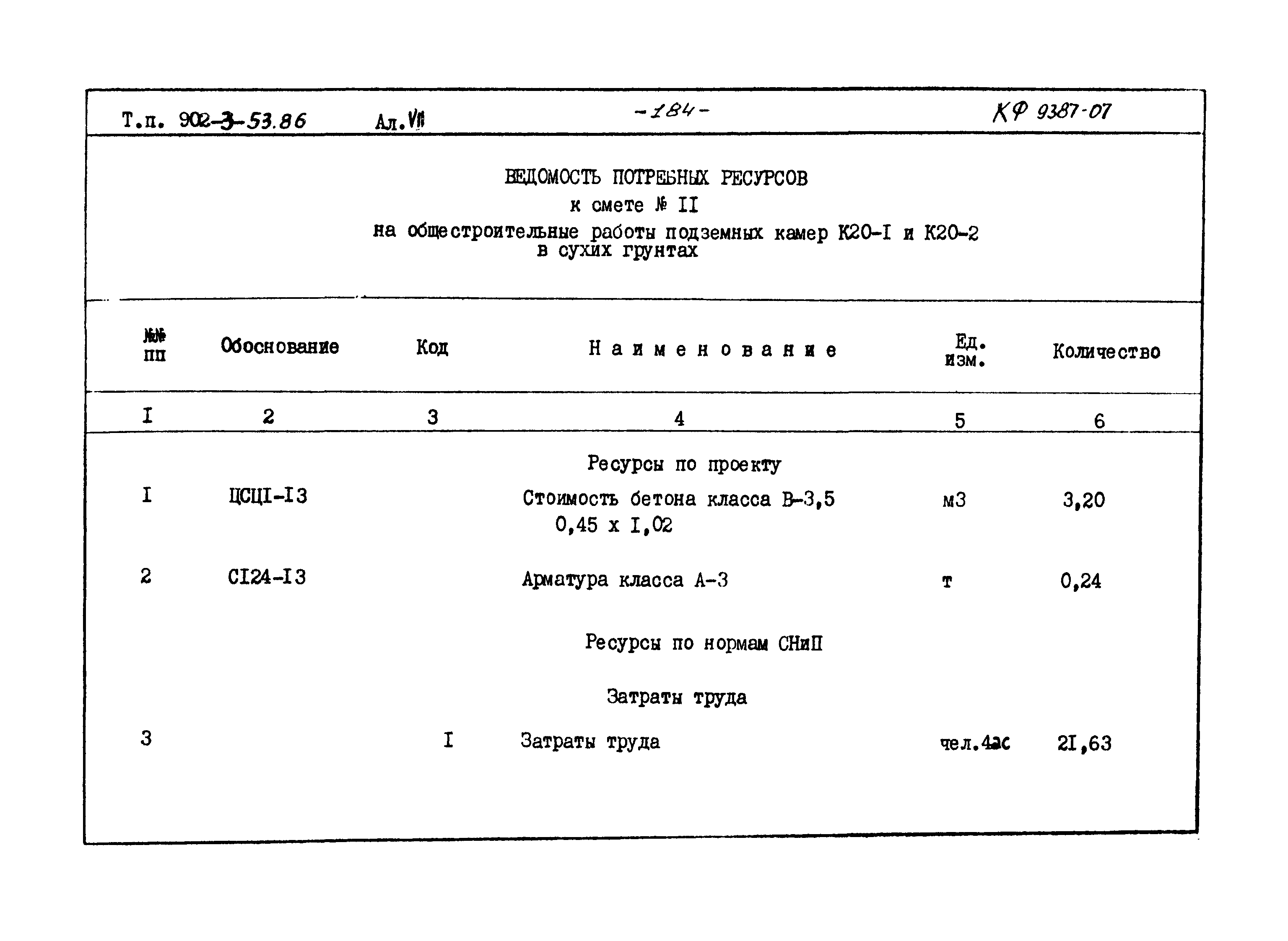 Типовой проект 902-3-53.86