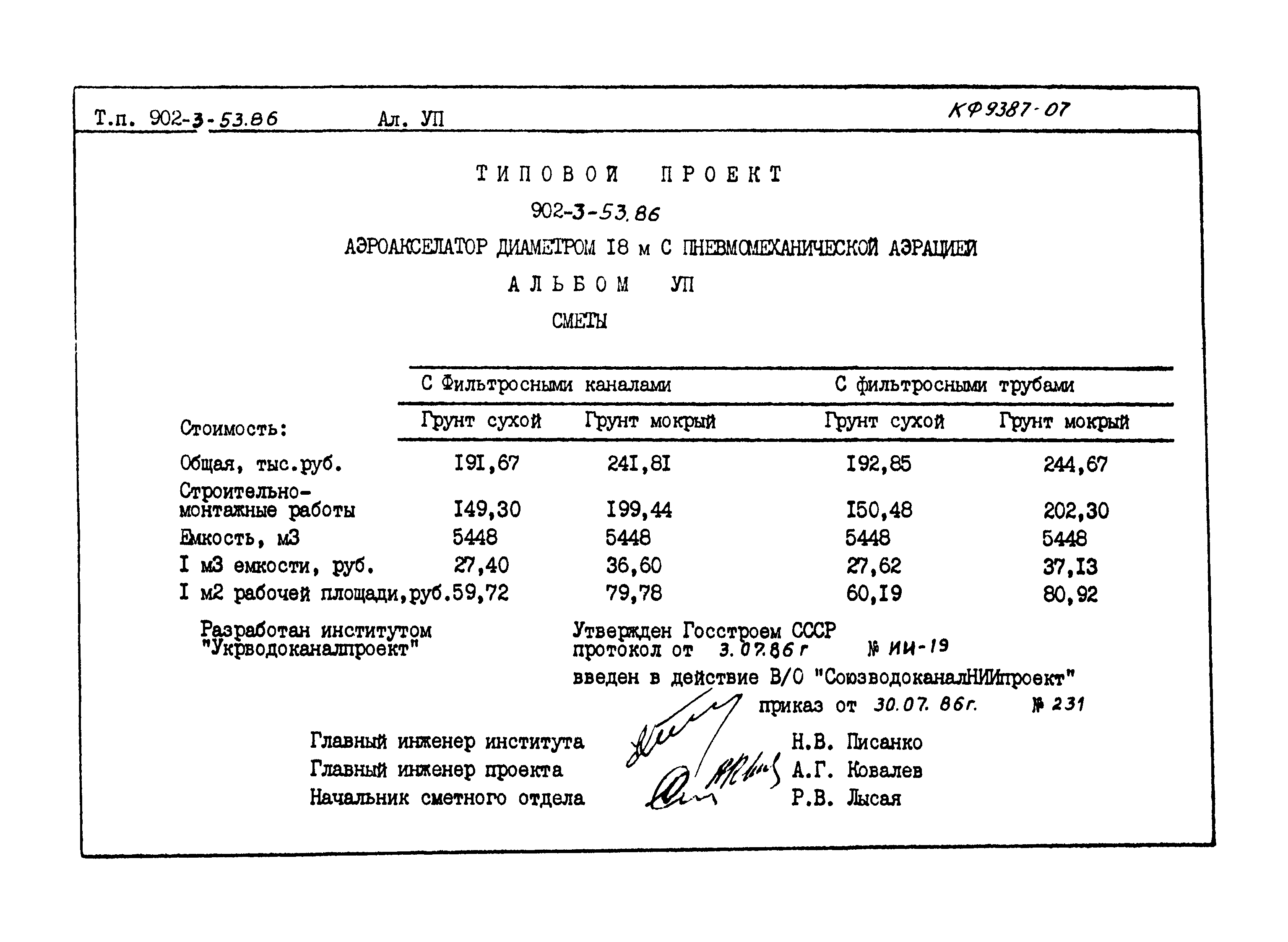 Типовой проект 902-3-53.86