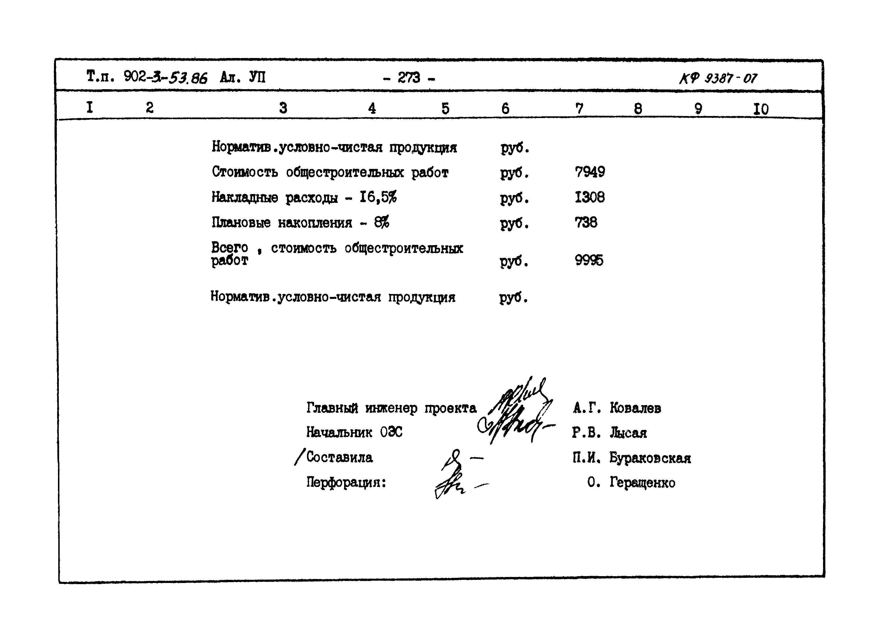 Типовой проект 902-3-53.86