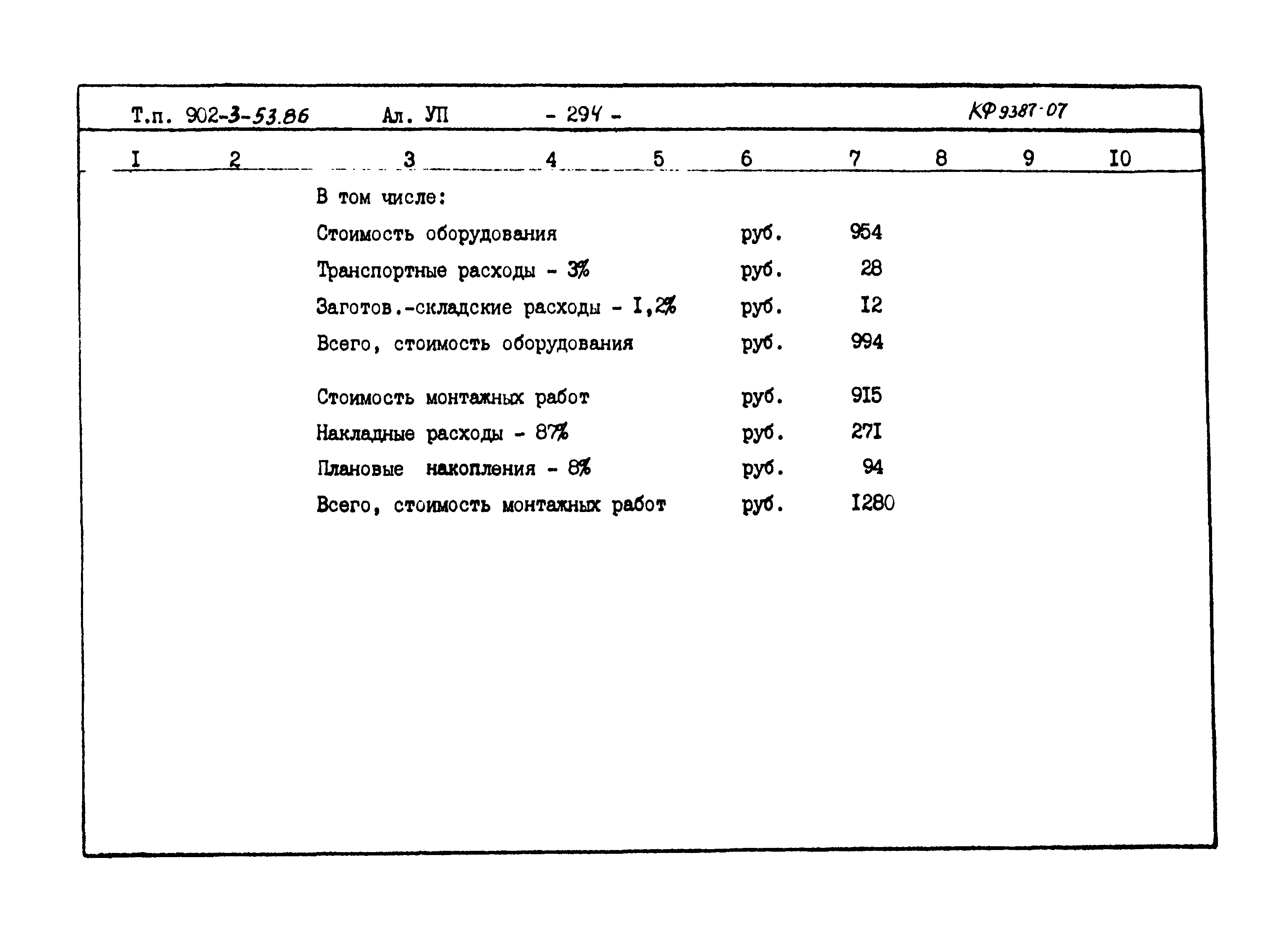 Типовой проект 902-3-53.86