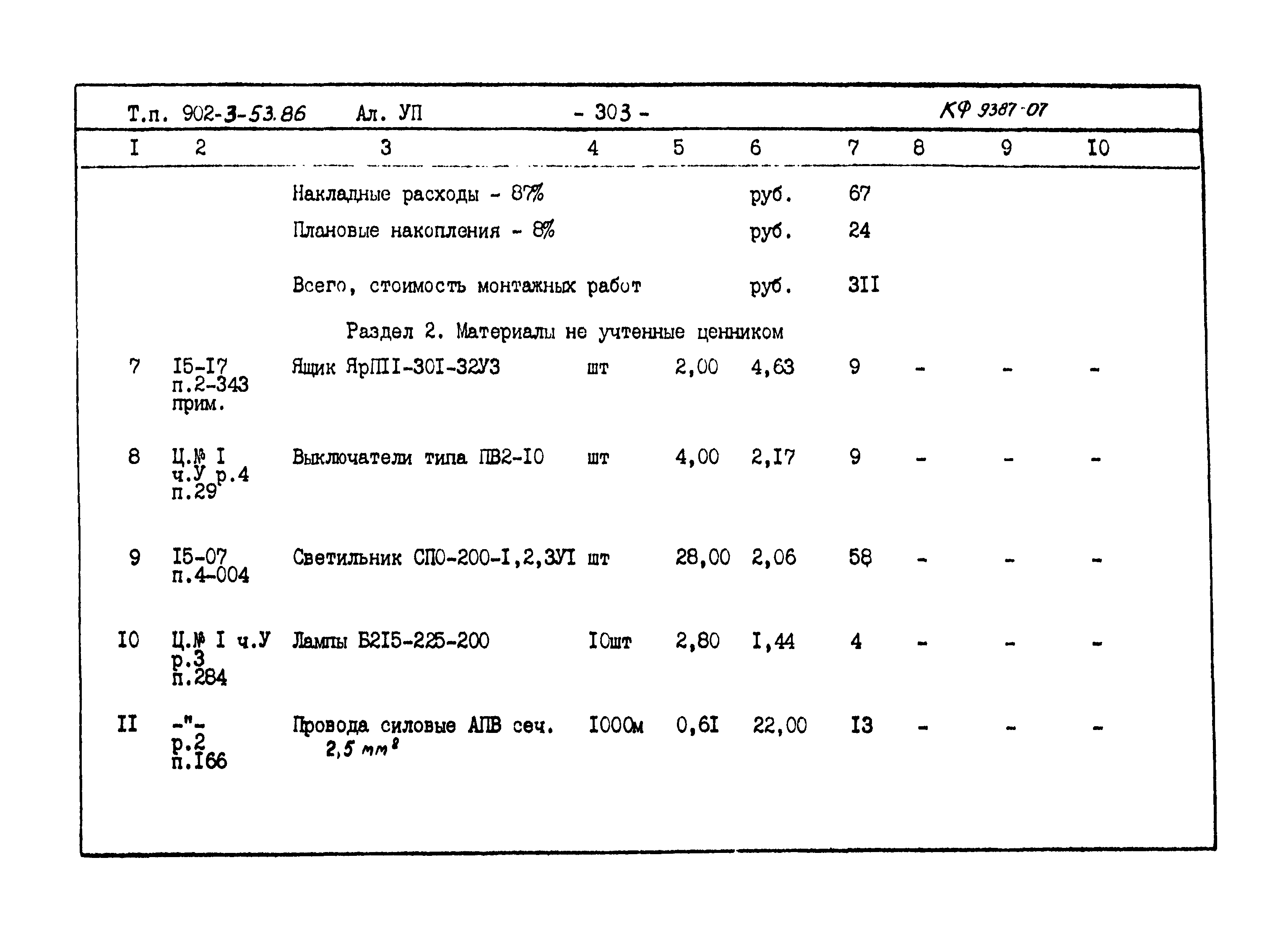 Типовой проект 902-3-53.86