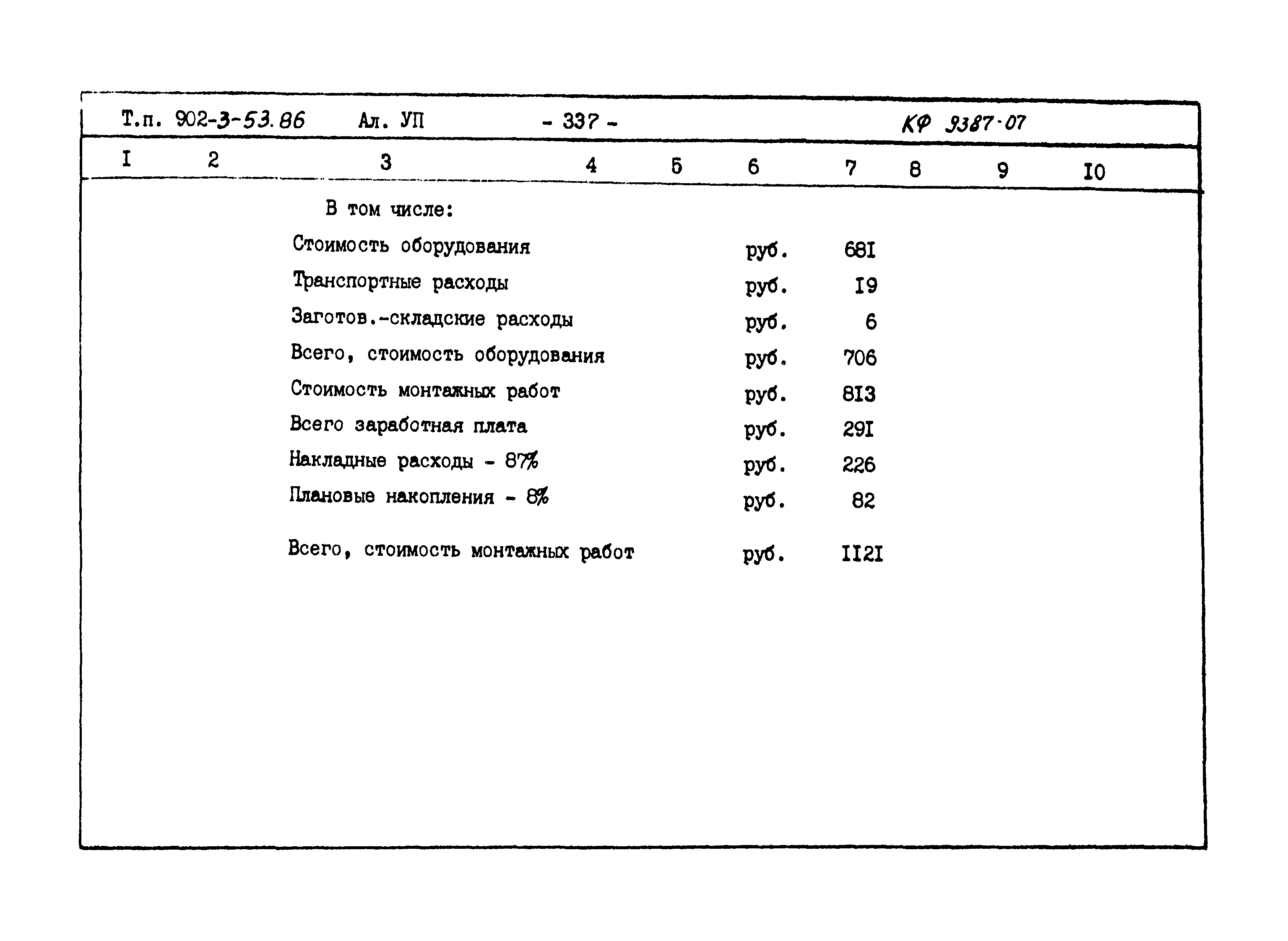 Типовой проект 902-3-53.86