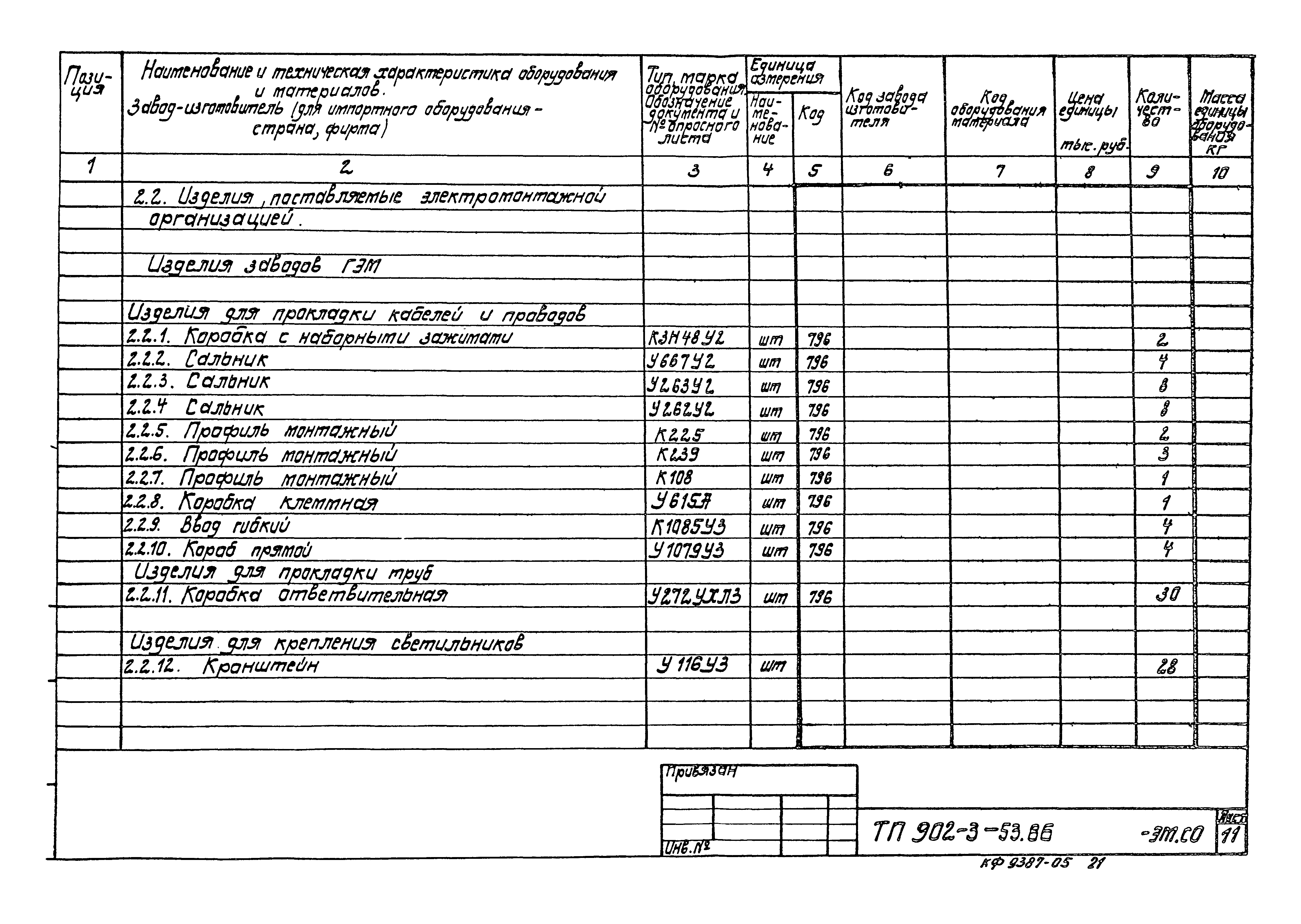 Типовой проект 902-3-53.86